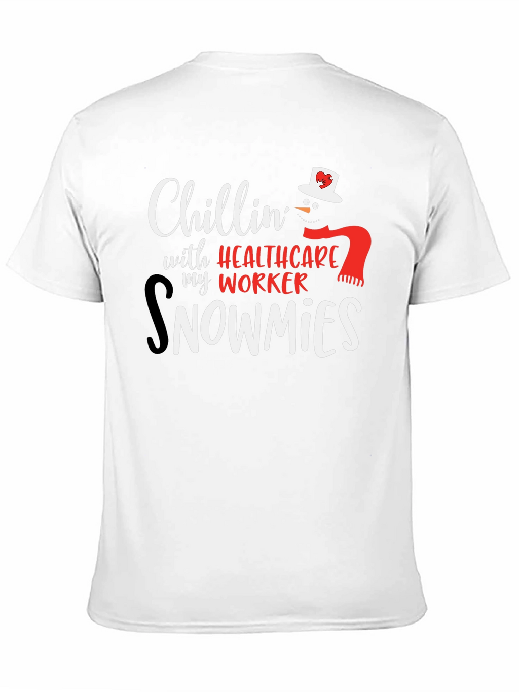 Healthcare Worker Snowmies Graphic Tee