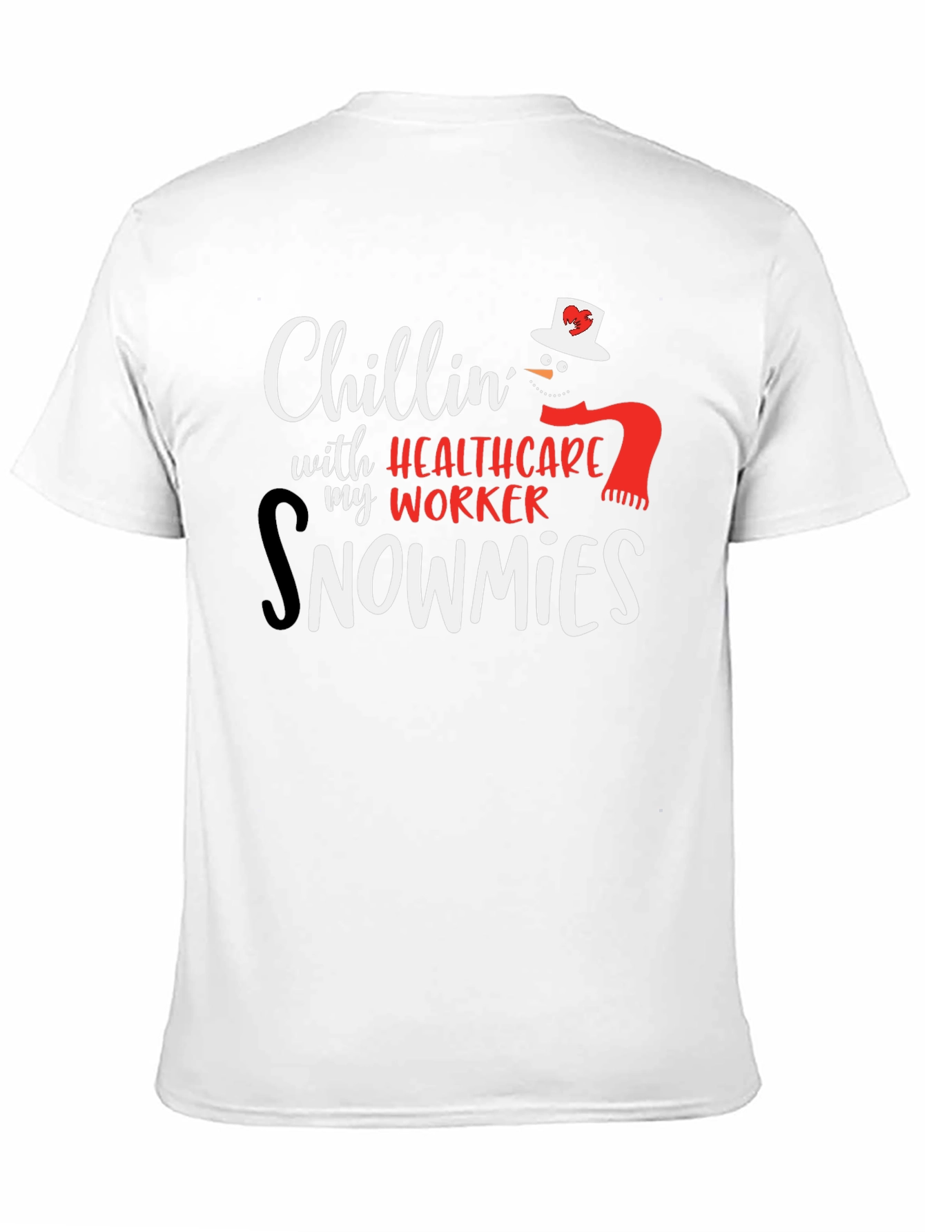 Healthcare Worker Snowmies Graphic Tee