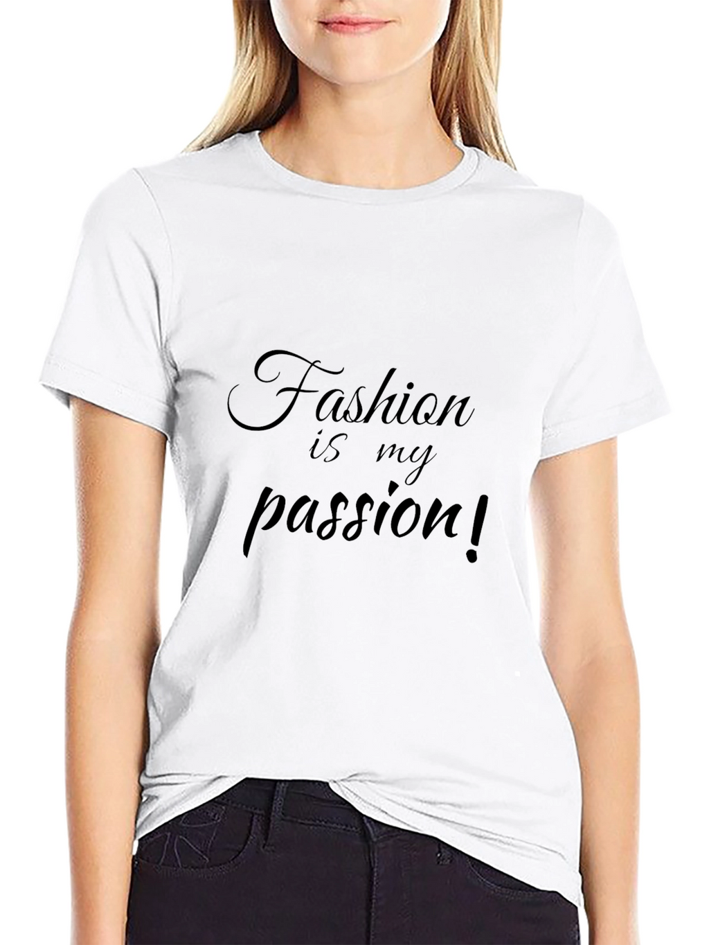 Fashion Is My Passion Black T-Shirt