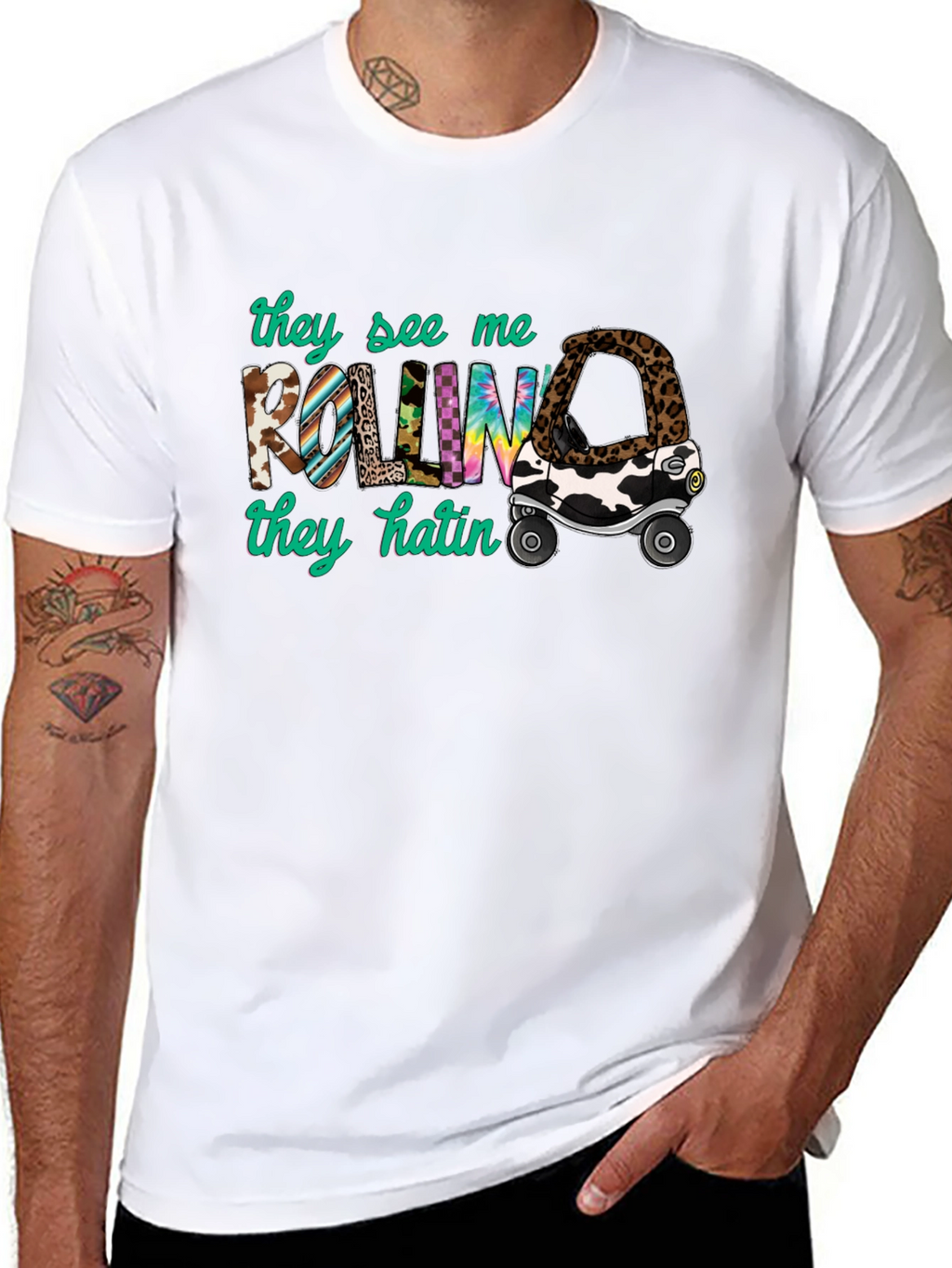 They See Me Rolling T-Shirt