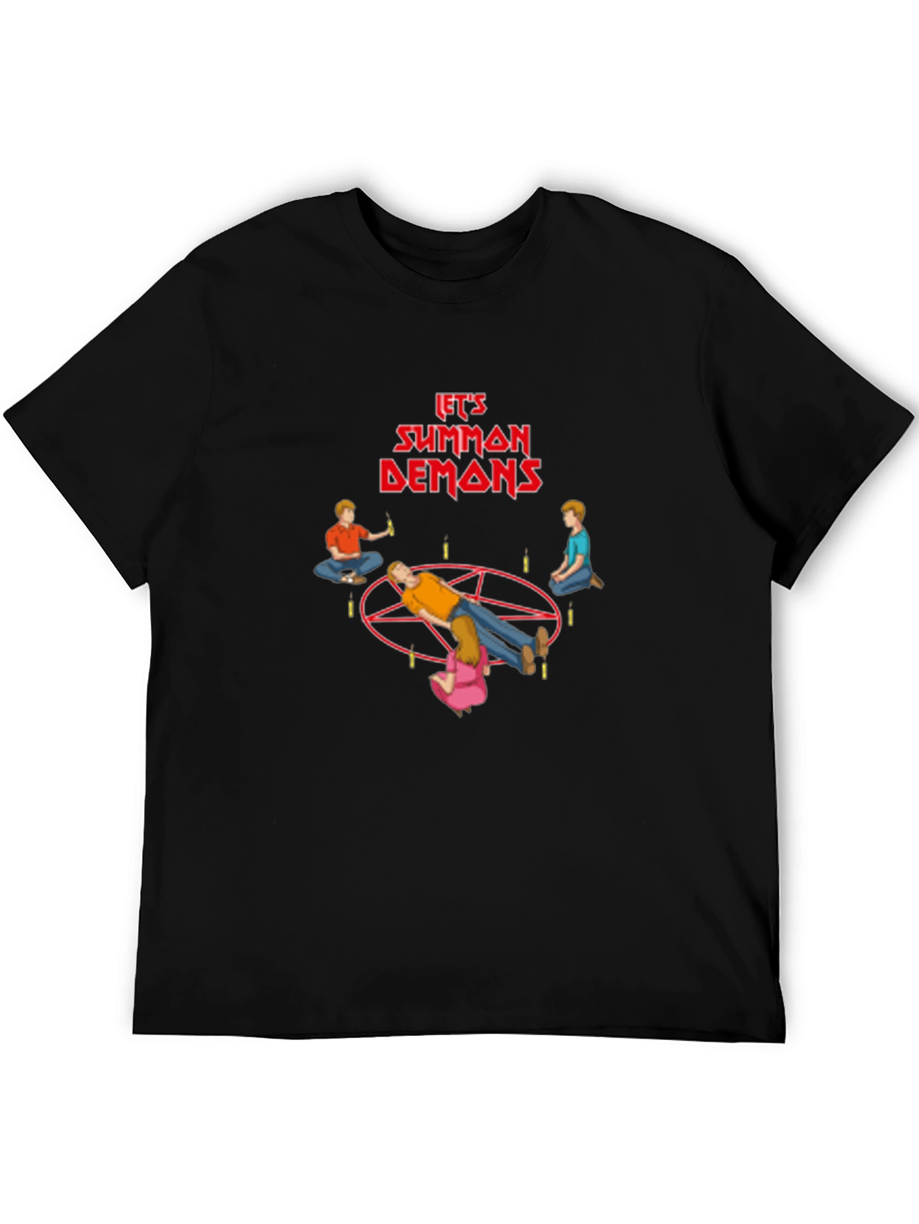 Lets Summon Demons Graphic Tee