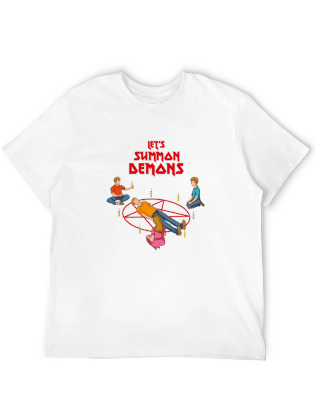 Lets Summon Demons Graphic Tee