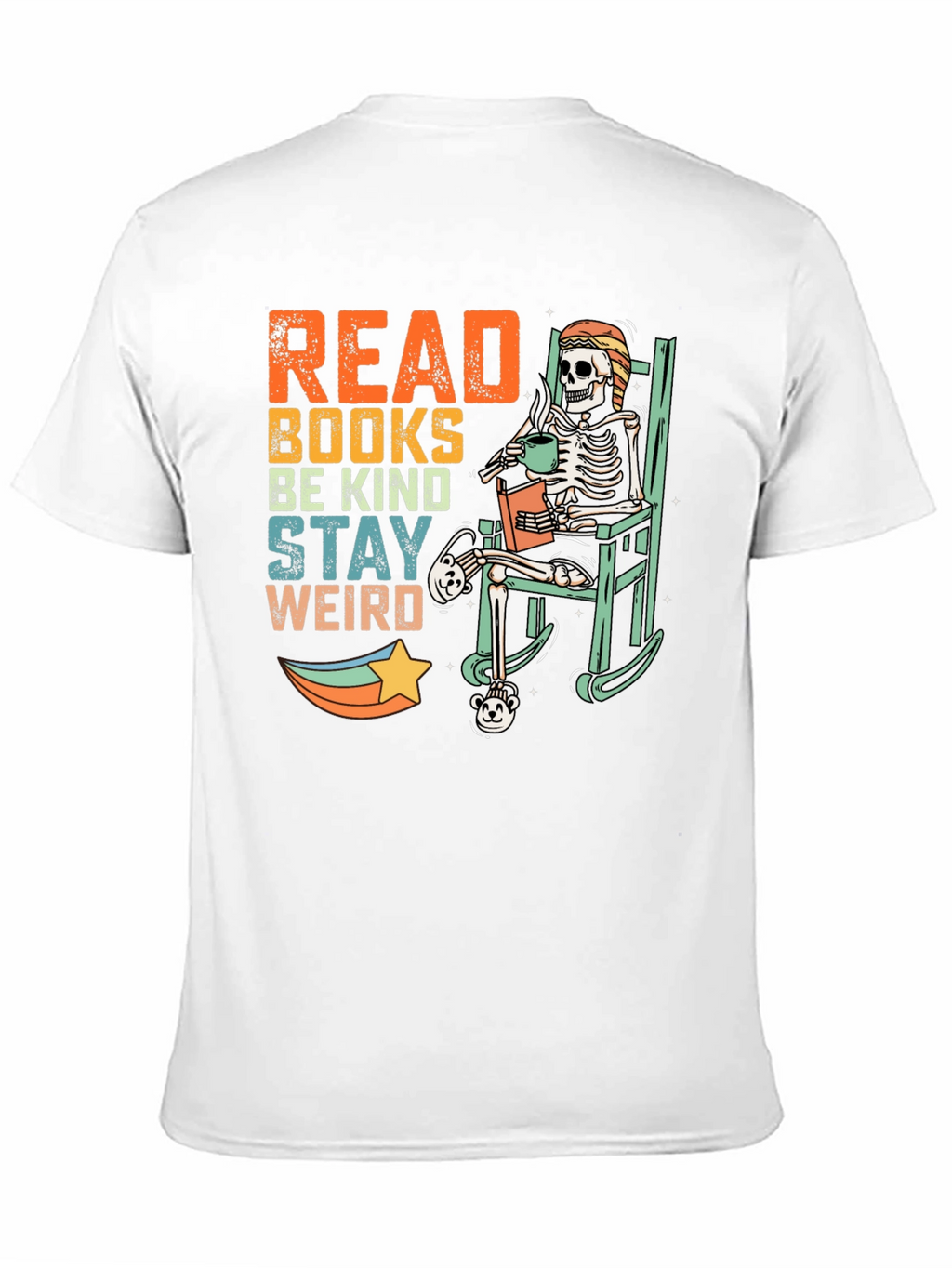 Read Books Be Kind Stay Weird T-Shirt