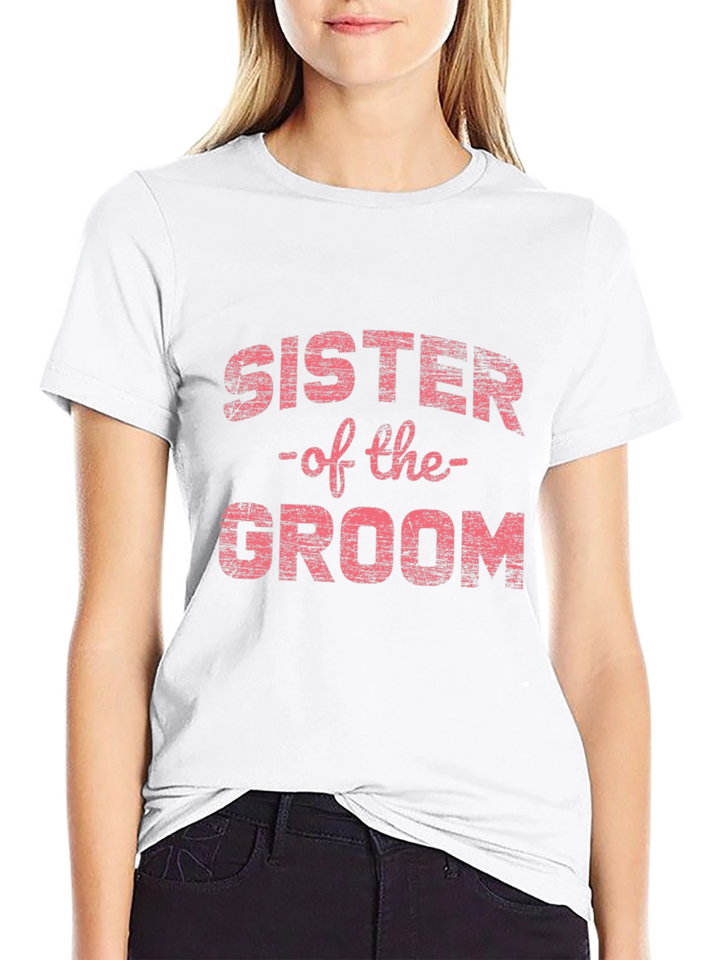 Sister of the Groom T-Shirt - Wedding Party Tee