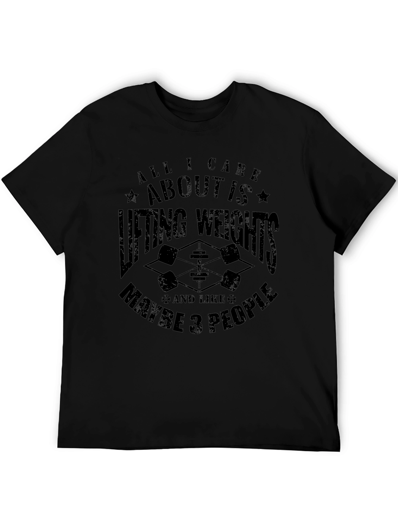 Lifting Weights Graphic T-Shirt - Gym & Fitness Apparel