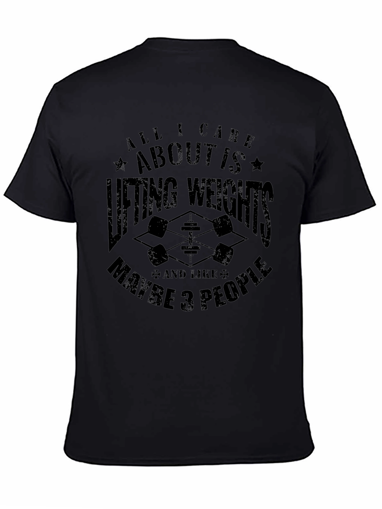 Lifting Weights Graphic T-Shirt - Gym & Fitness Apparel