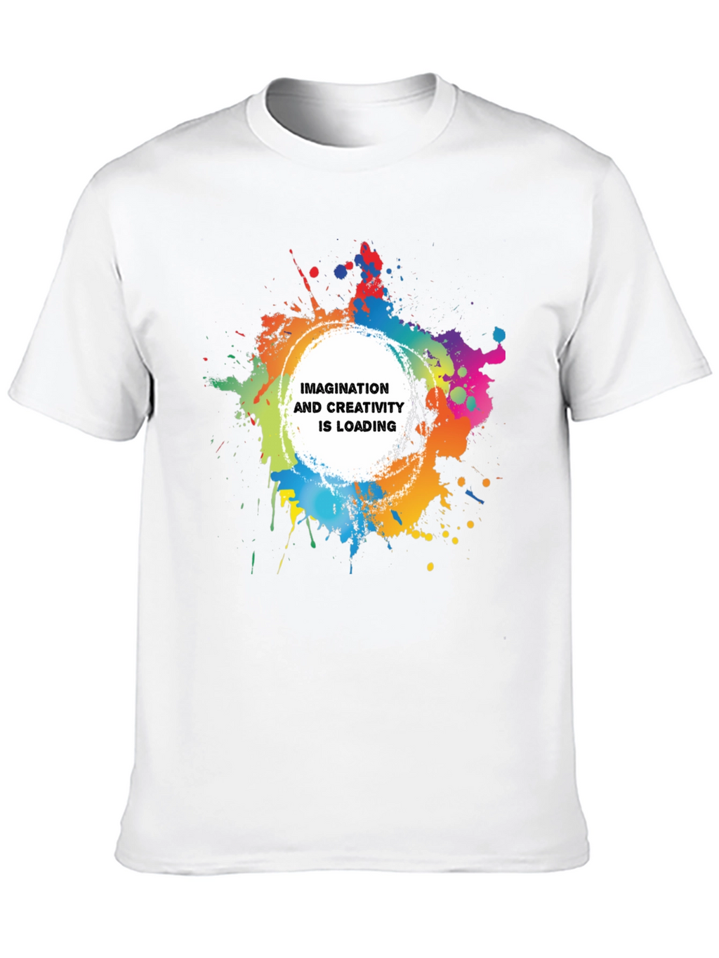 Imagination & Creativity Loading Graphic T-Shirt