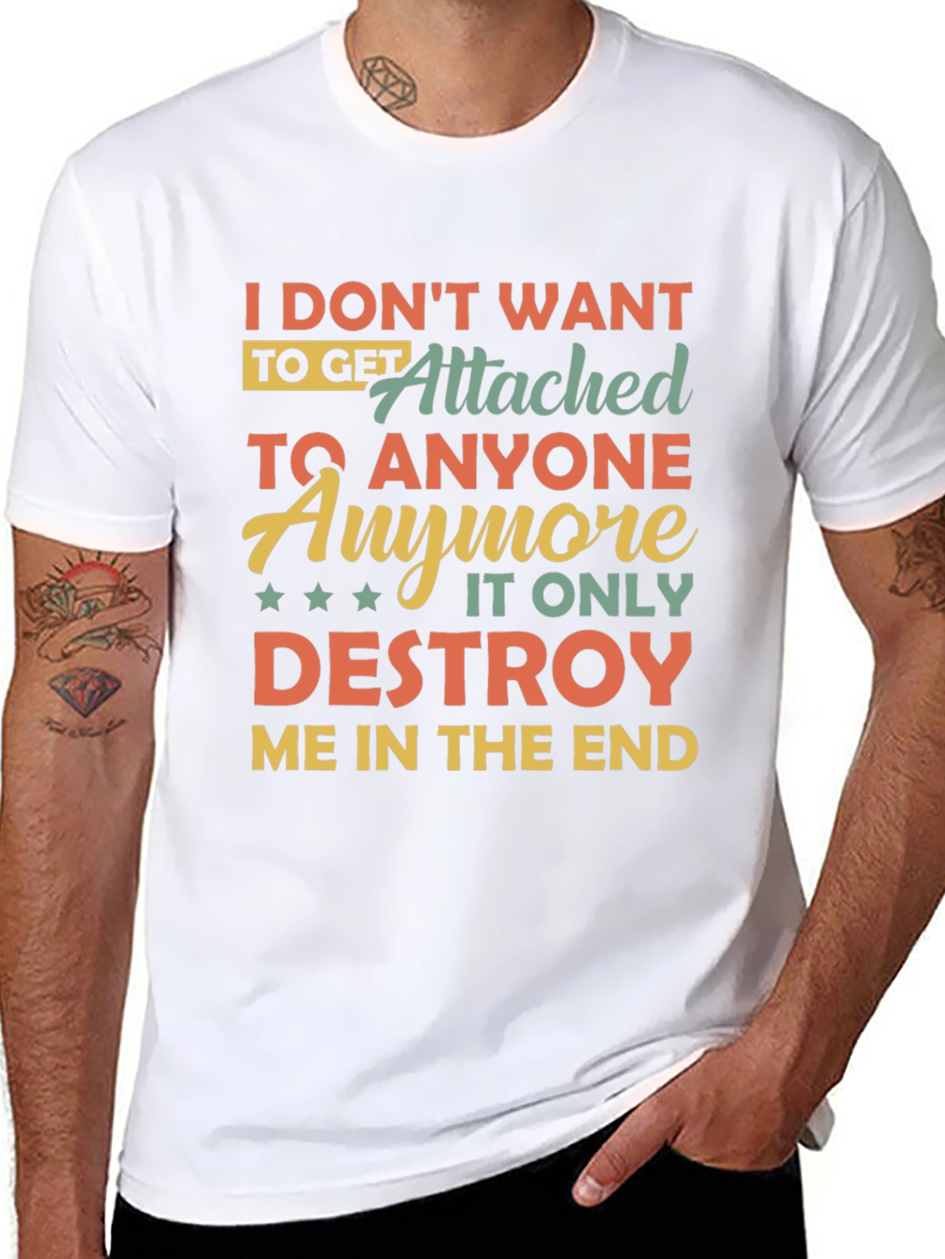 I Dont Want To Get Attached T-Shirt