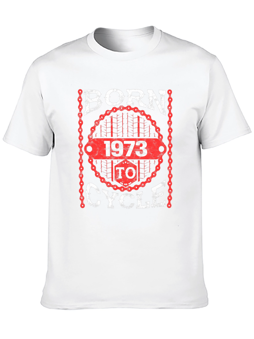 Born 1973 to Cycle Black T-Shirt