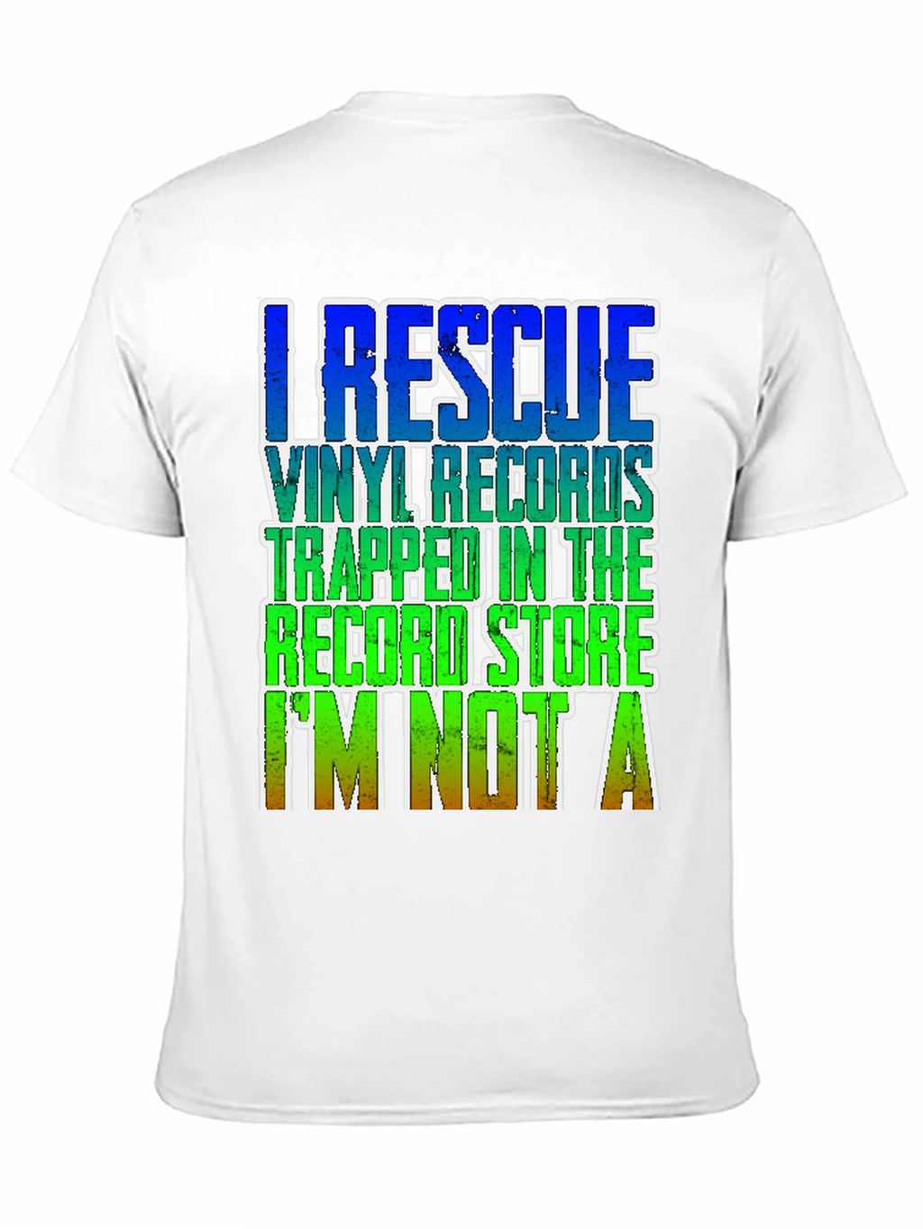 Vinyl Record Rescuer Graphic T-Shirt