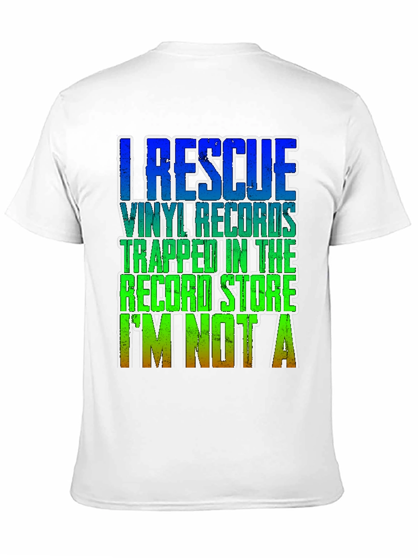 Vinyl Record Rescuer Graphic T-Shirt