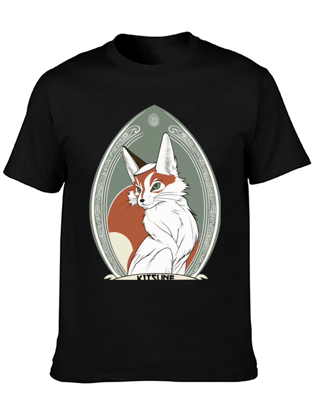 Kitsune Fox Graphic Tee - Stylish & Unique Design
