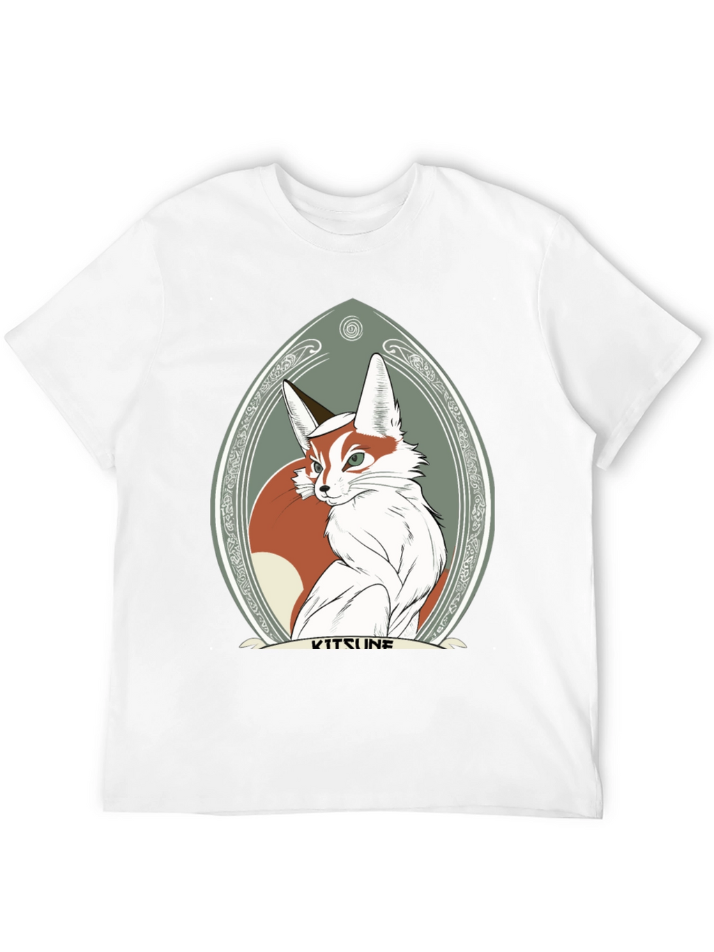 Kitsune Fox Graphic Tee - Stylish & Unique Design