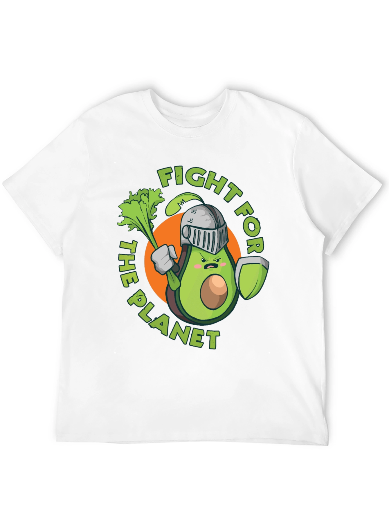 Fight for the Planet Avocado Knight Graphic Tee