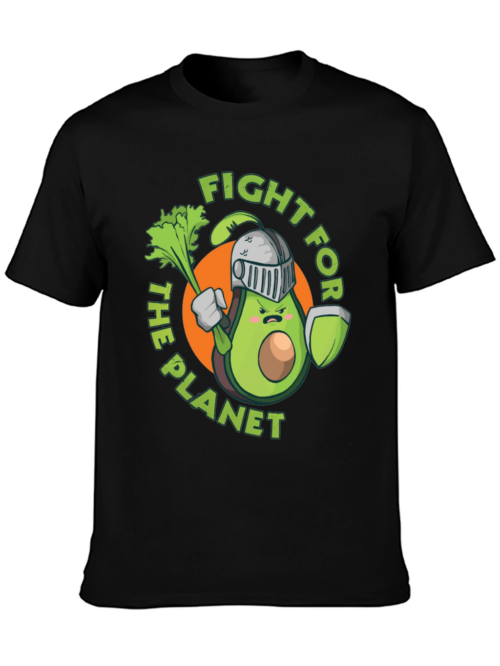 Fight for the Planet Avocado Knight Graphic Tee