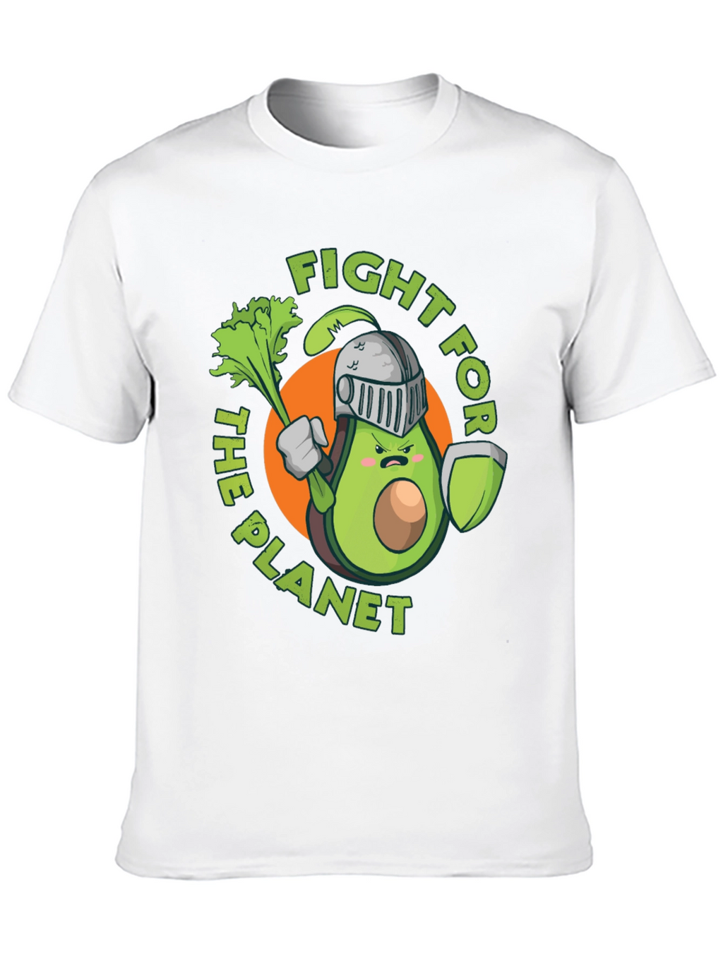 Fight for the Planet Avocado Knight Graphic Tee