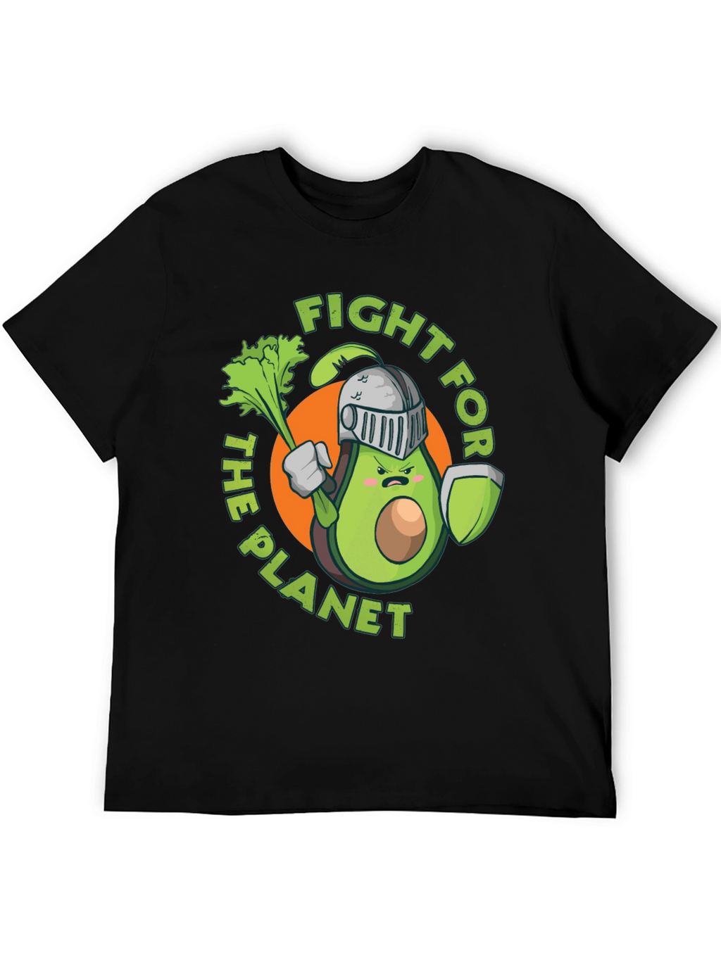 Fight for the Planet Avocado Knight Graphic Tee