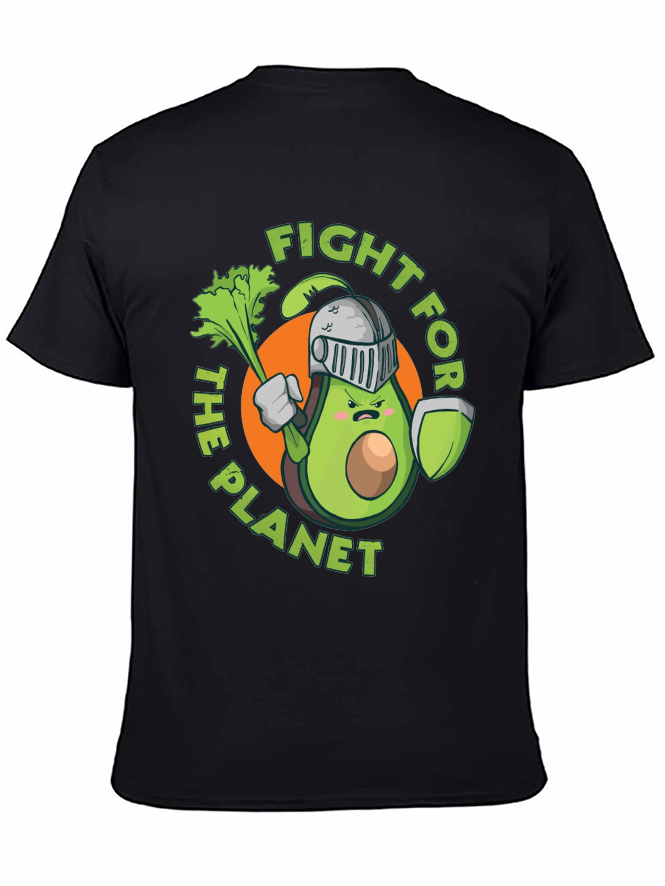 Fight for the Planet Avocado Knight Graphic Tee