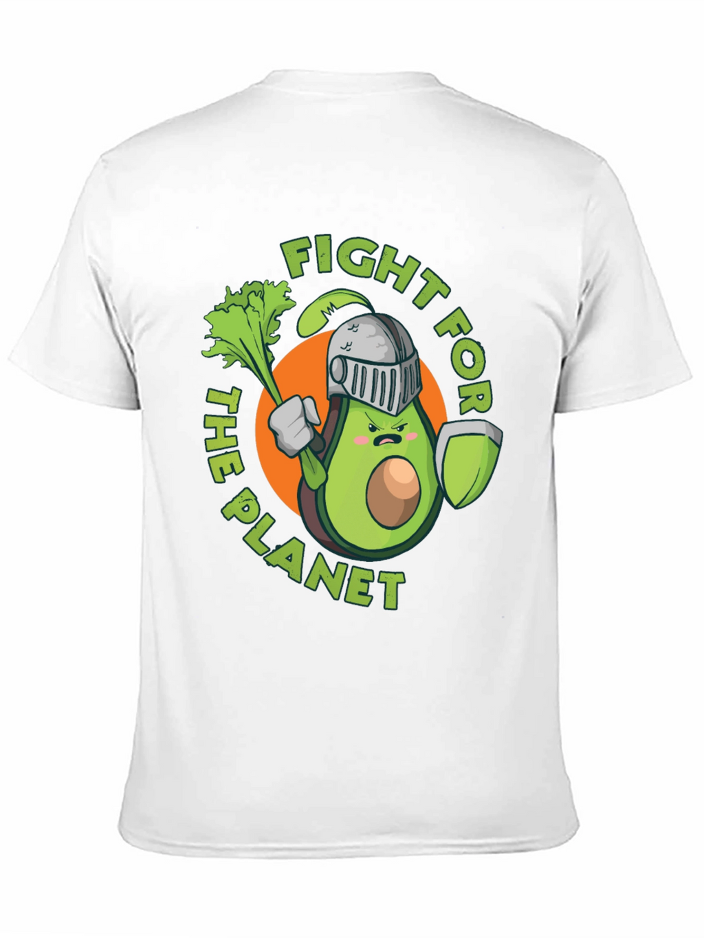 Fight for the Planet Avocado Knight Graphic Tee