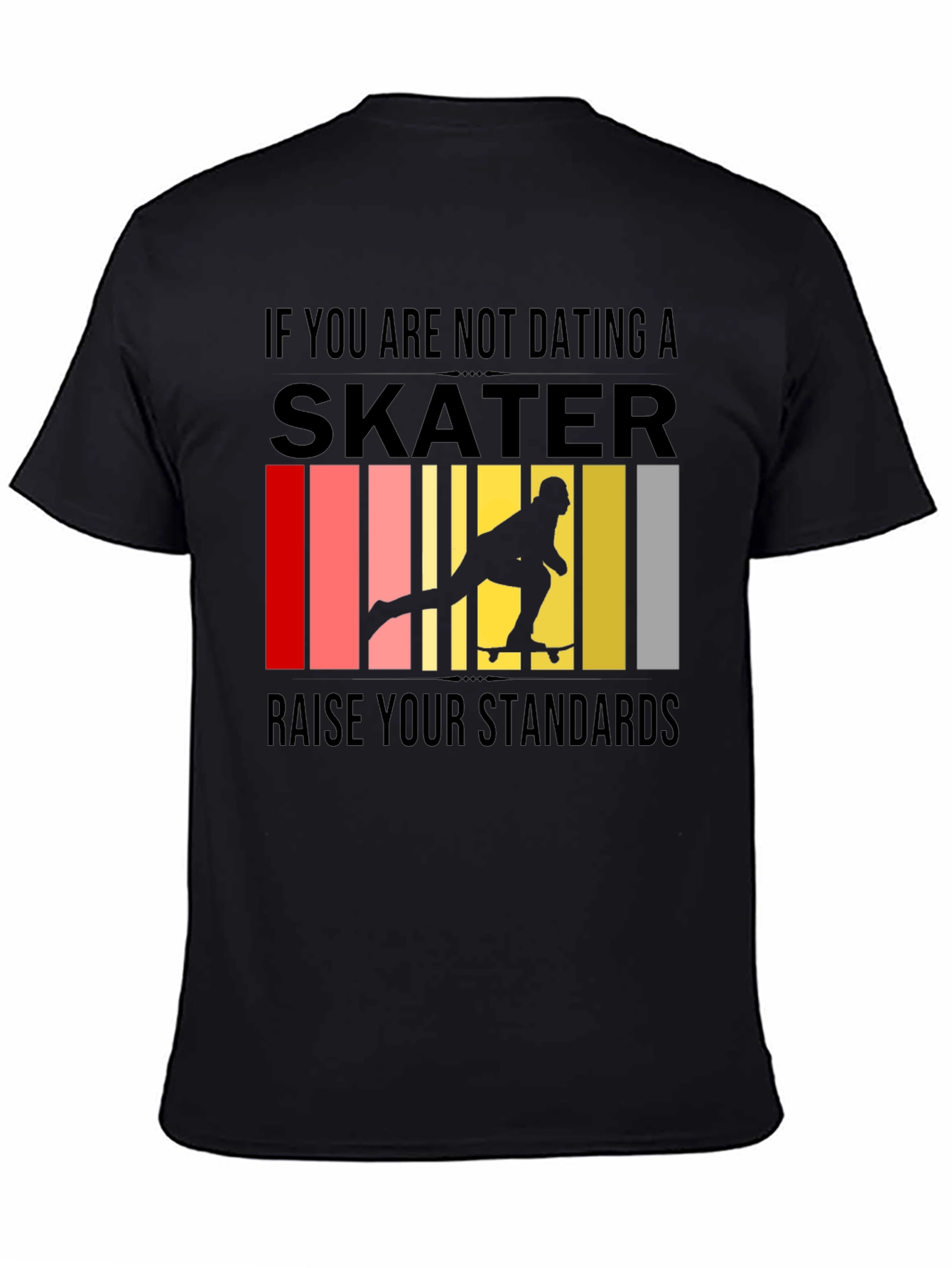 Skater Graphic T-Shirt - Raise Your Standards