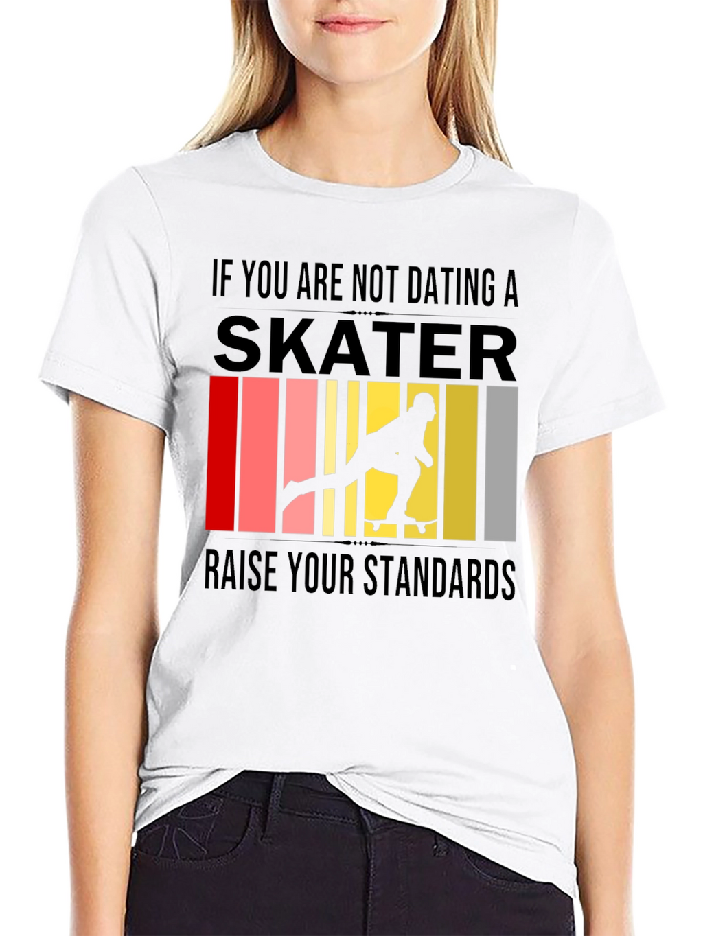 Skater Graphic T-Shirt - Raise Your Standards