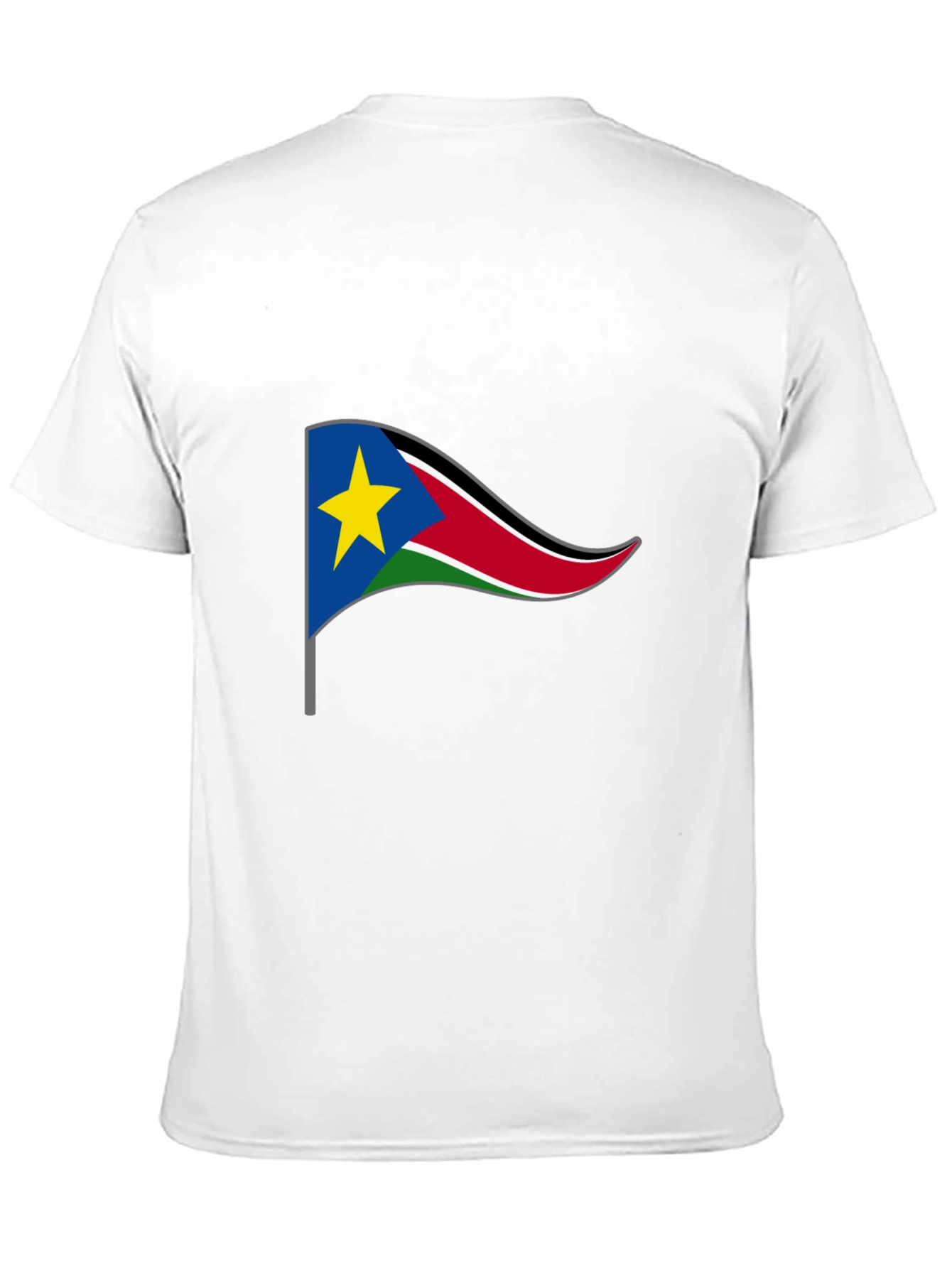 South Sudan Flag Graphic T-Shirt