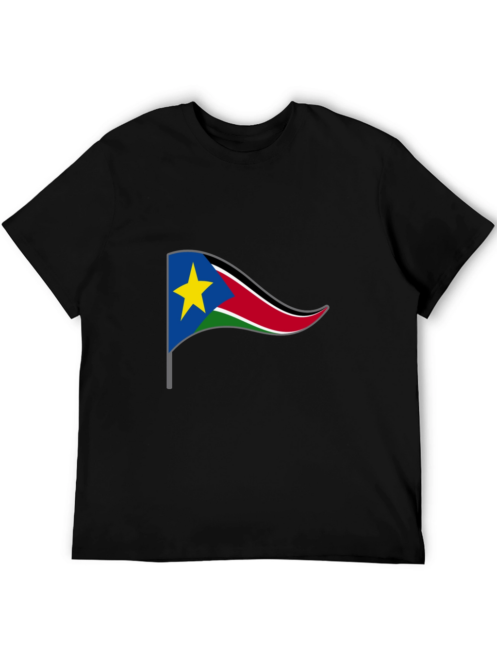 South Sudan Flag Graphic T-Shirt