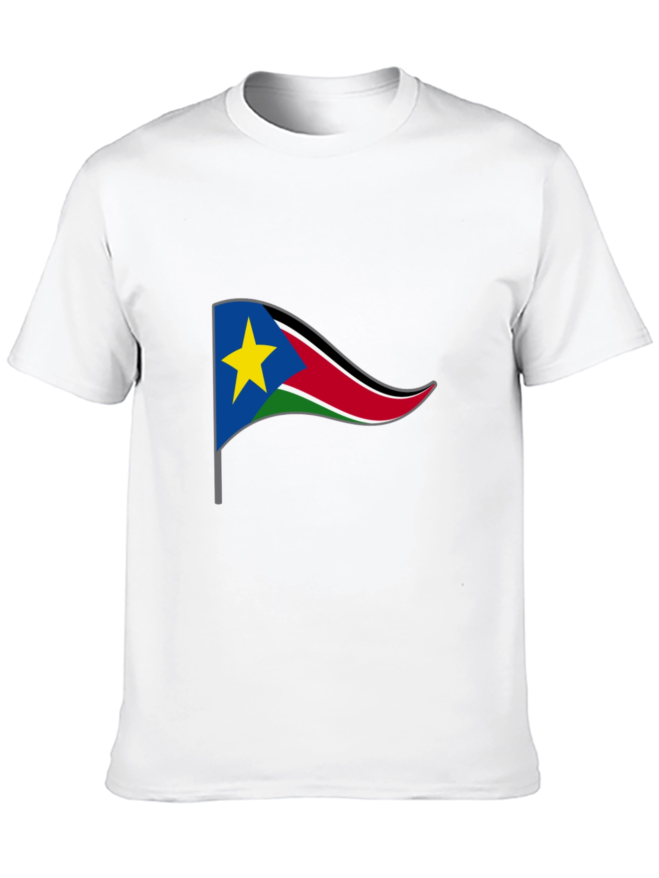 South Sudan Flag Graphic T-Shirt