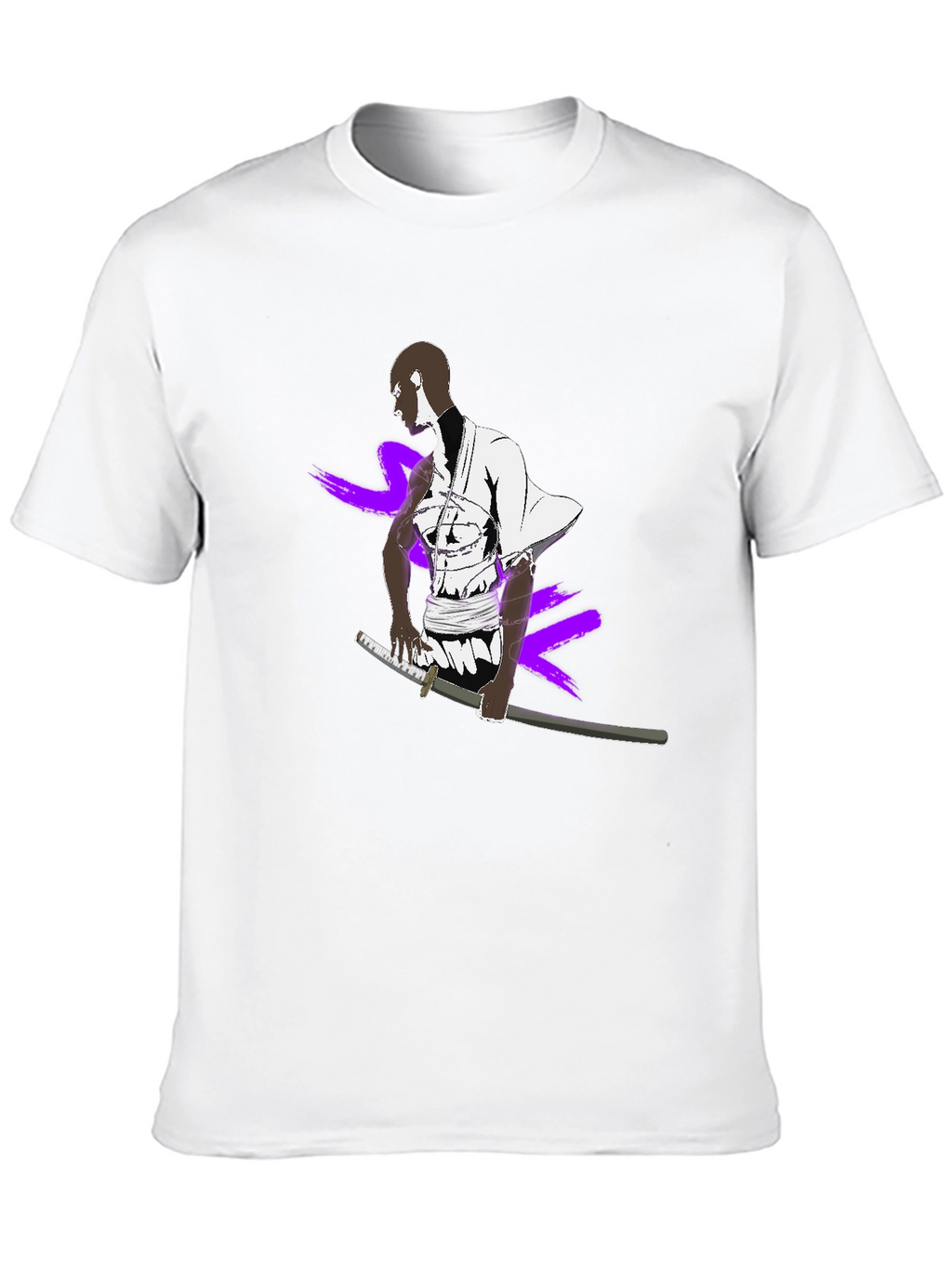 Samurai Graphic Black T-Shirt