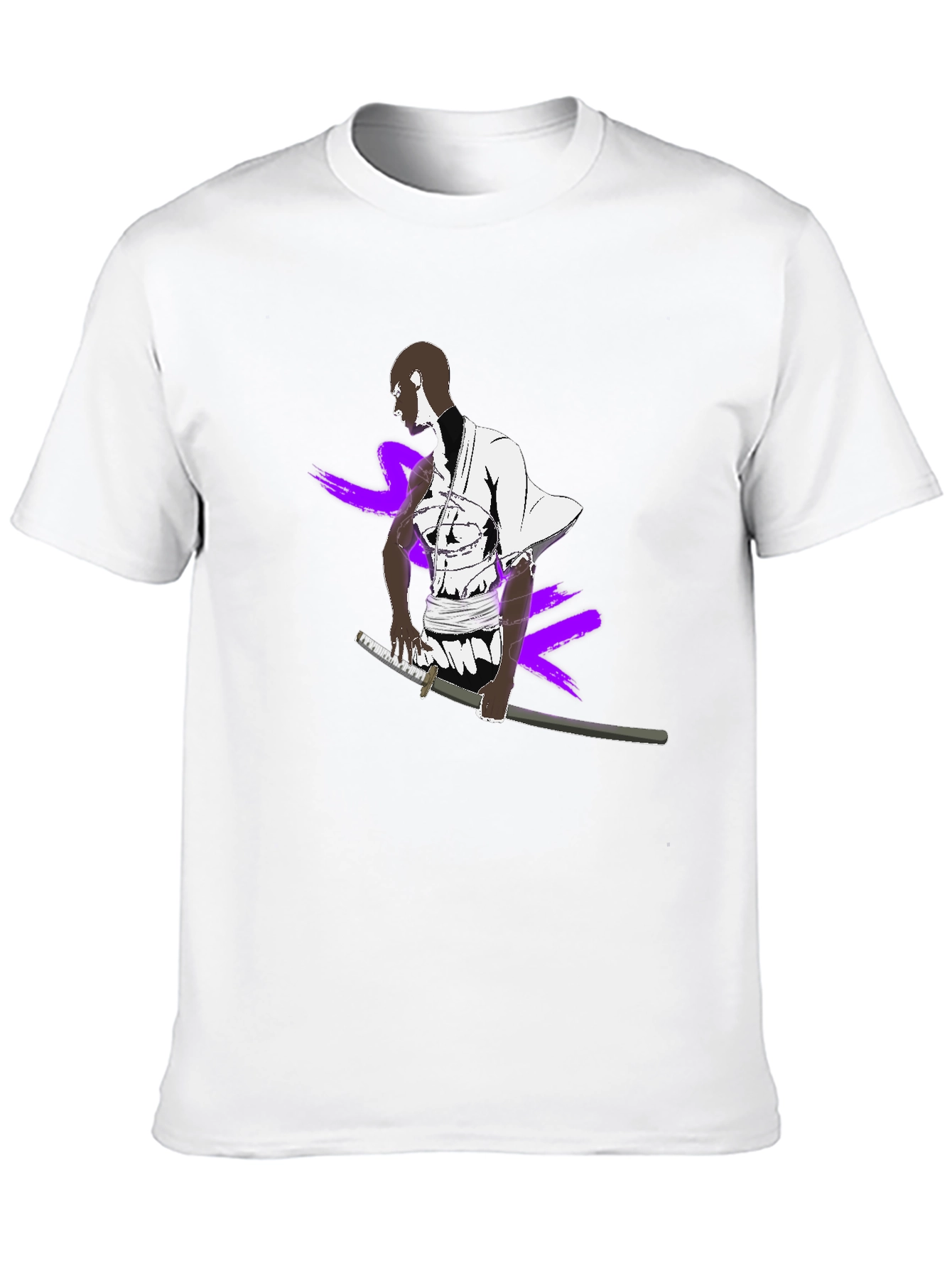 Samurai Graphic Black T-Shirt