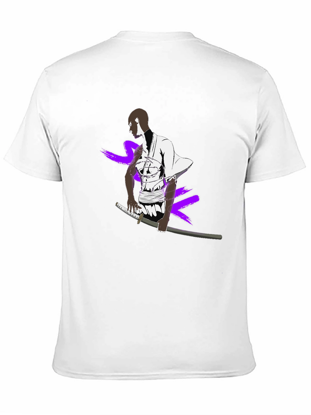 Samurai Graphic Black T-Shirt