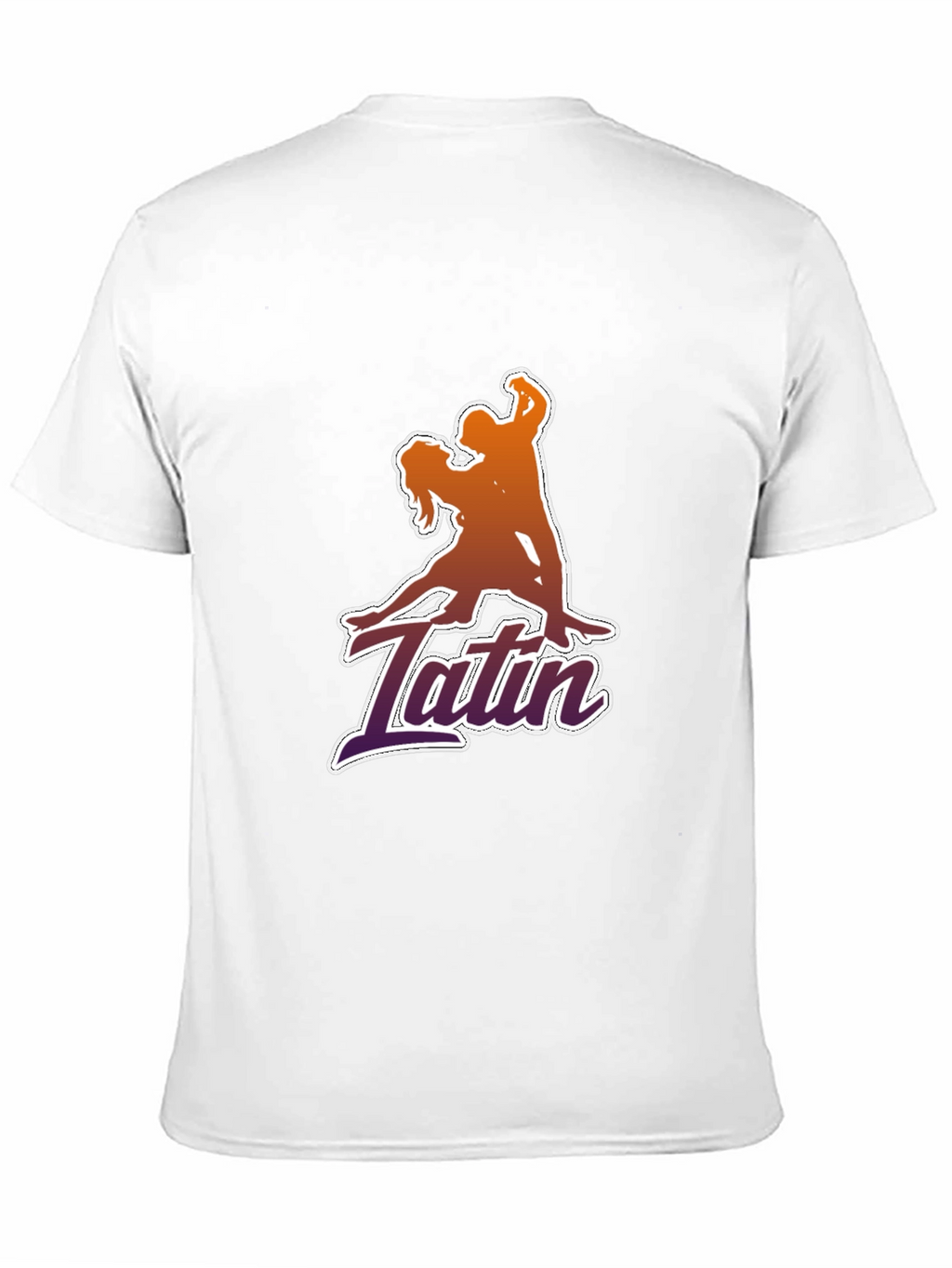Latin Dance Graphic Tee - Stylish Black T-Shirt