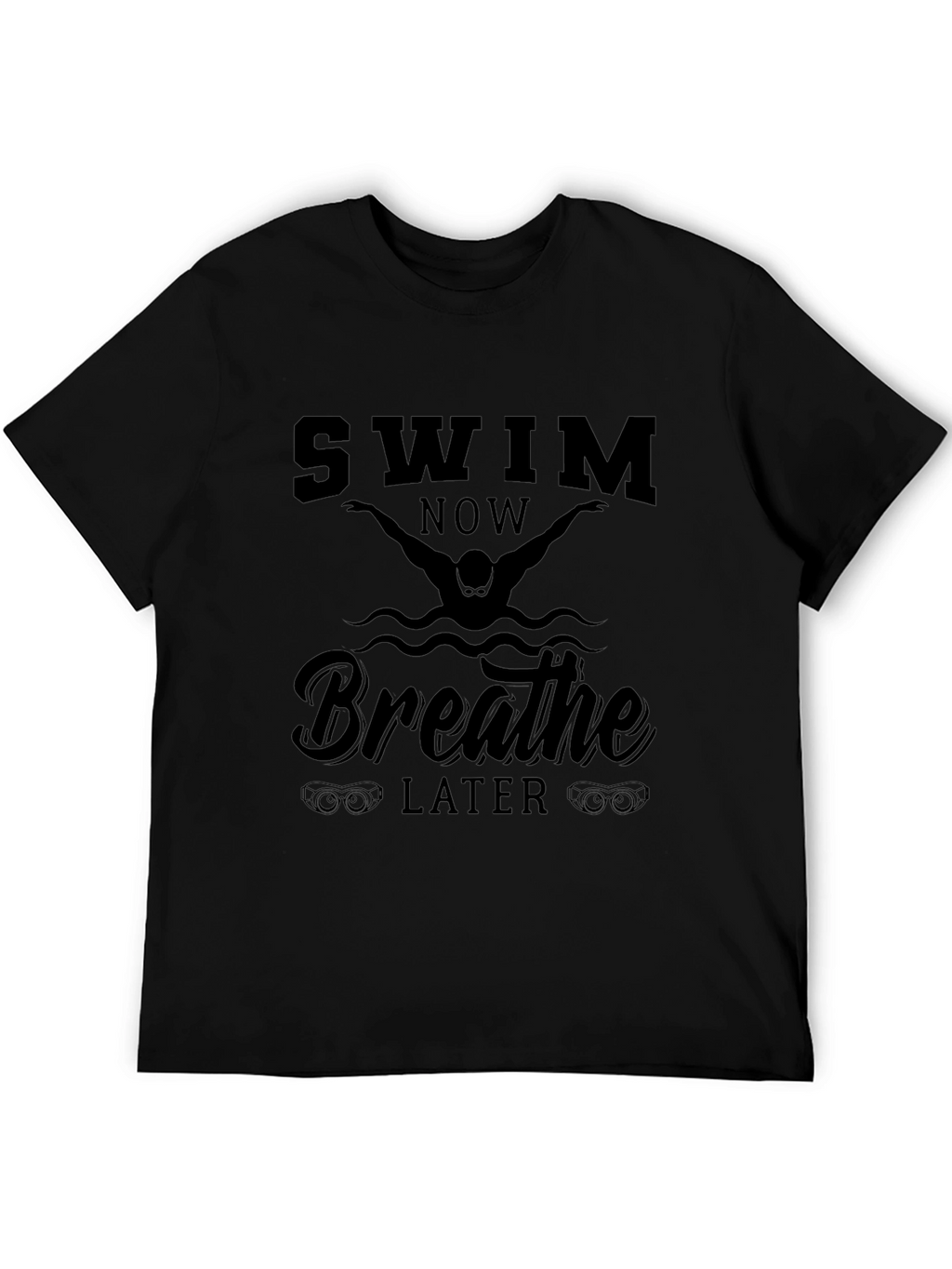 Swim Now Breathe Later Graphic Tee
