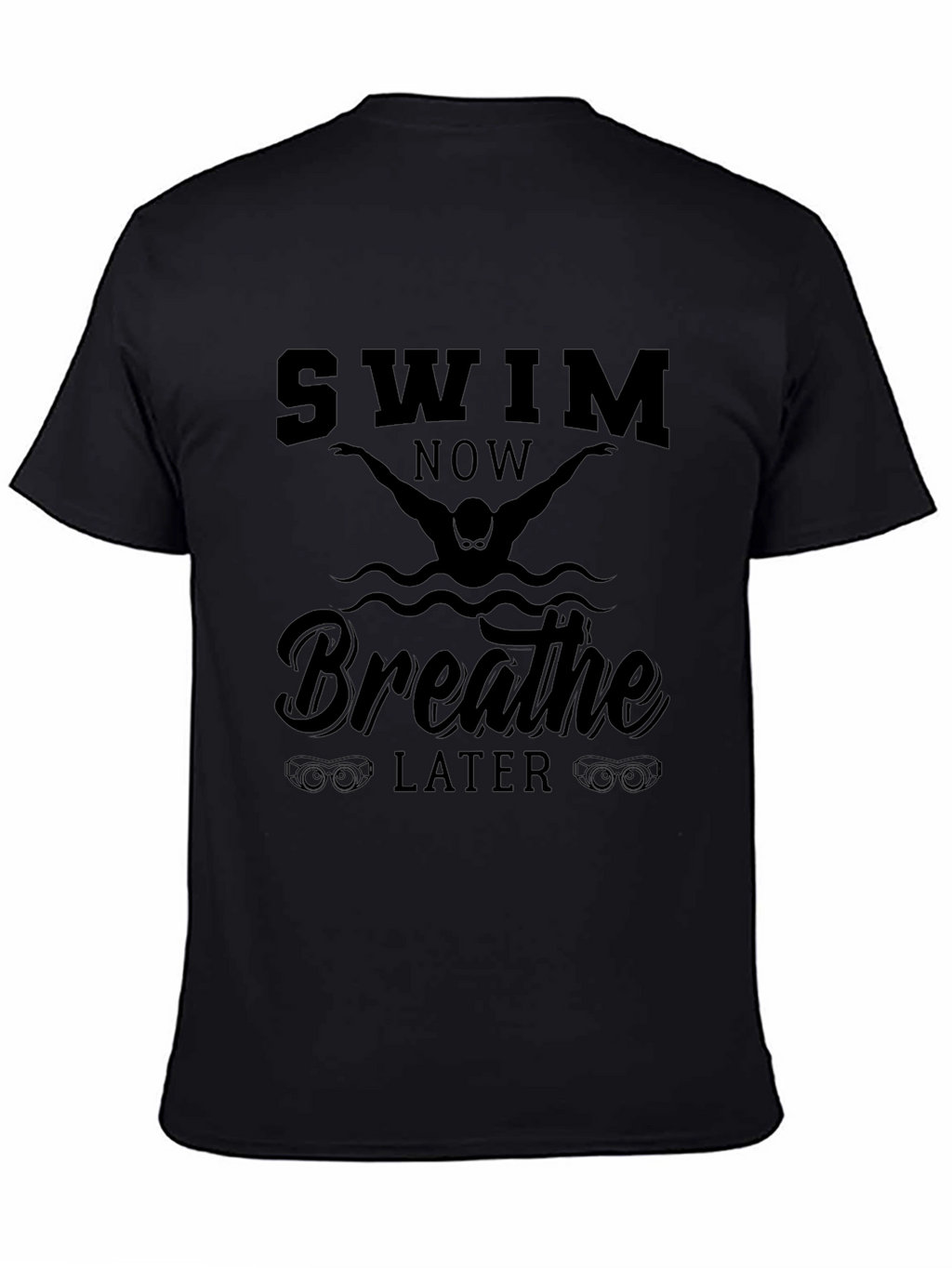 Swim Now Breathe Later Graphic Tee