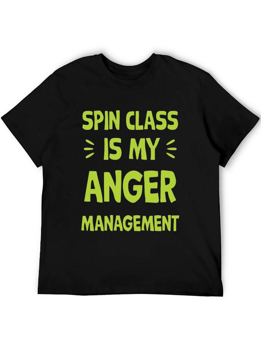 Spin Class Anger Management Graphic Tee