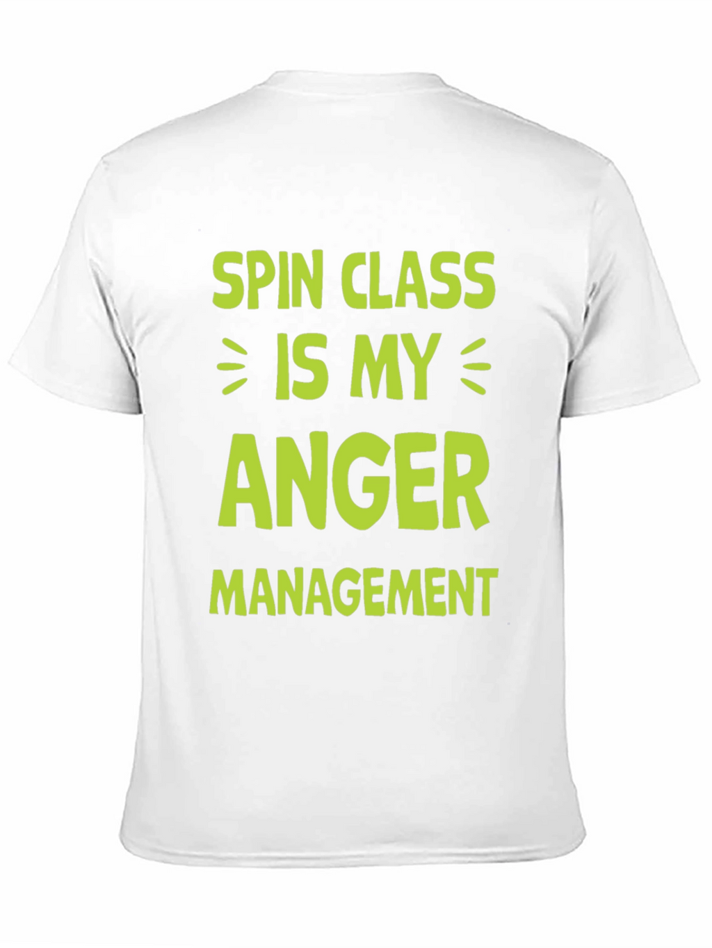 Spin Class Anger Management Graphic Tee