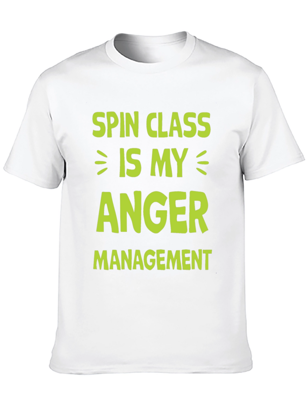 Spin Class Anger Management Graphic Tee