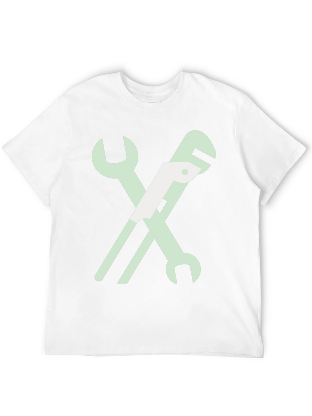 Wrench Graphic T-Shirt - Black Cotton Tee
