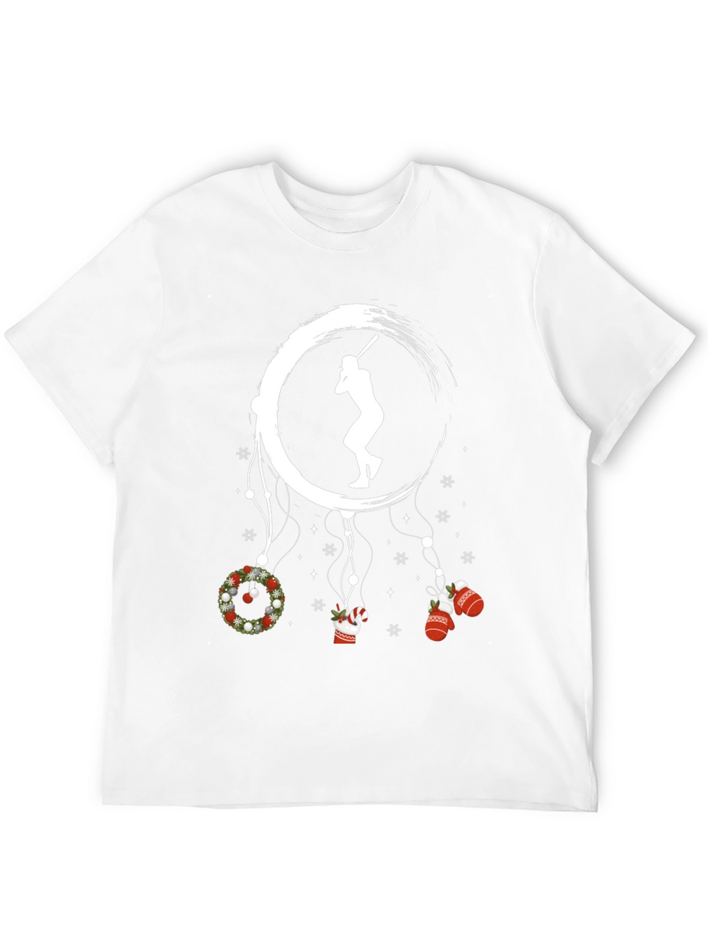 Baseball Christmas Dreamcatcher T-Shirt