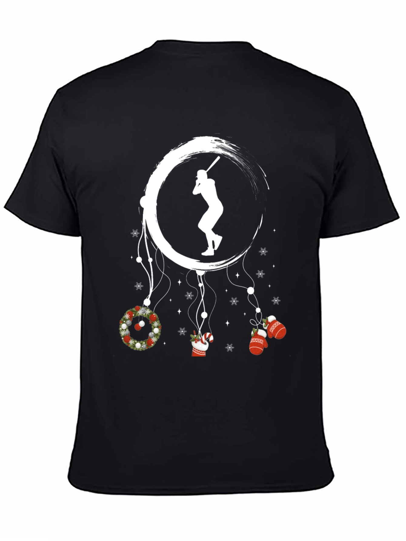 Baseball Christmas Dreamcatcher T-Shirt
