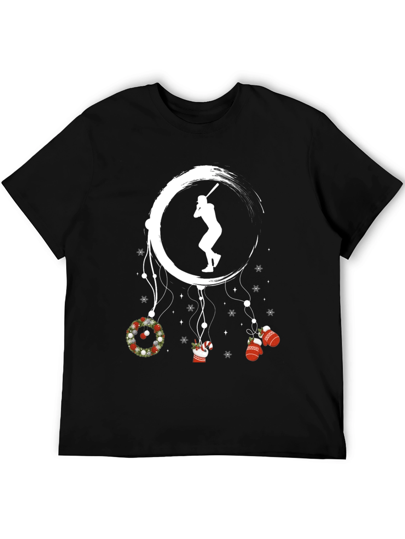 Baseball Christmas Dreamcatcher T-Shirt