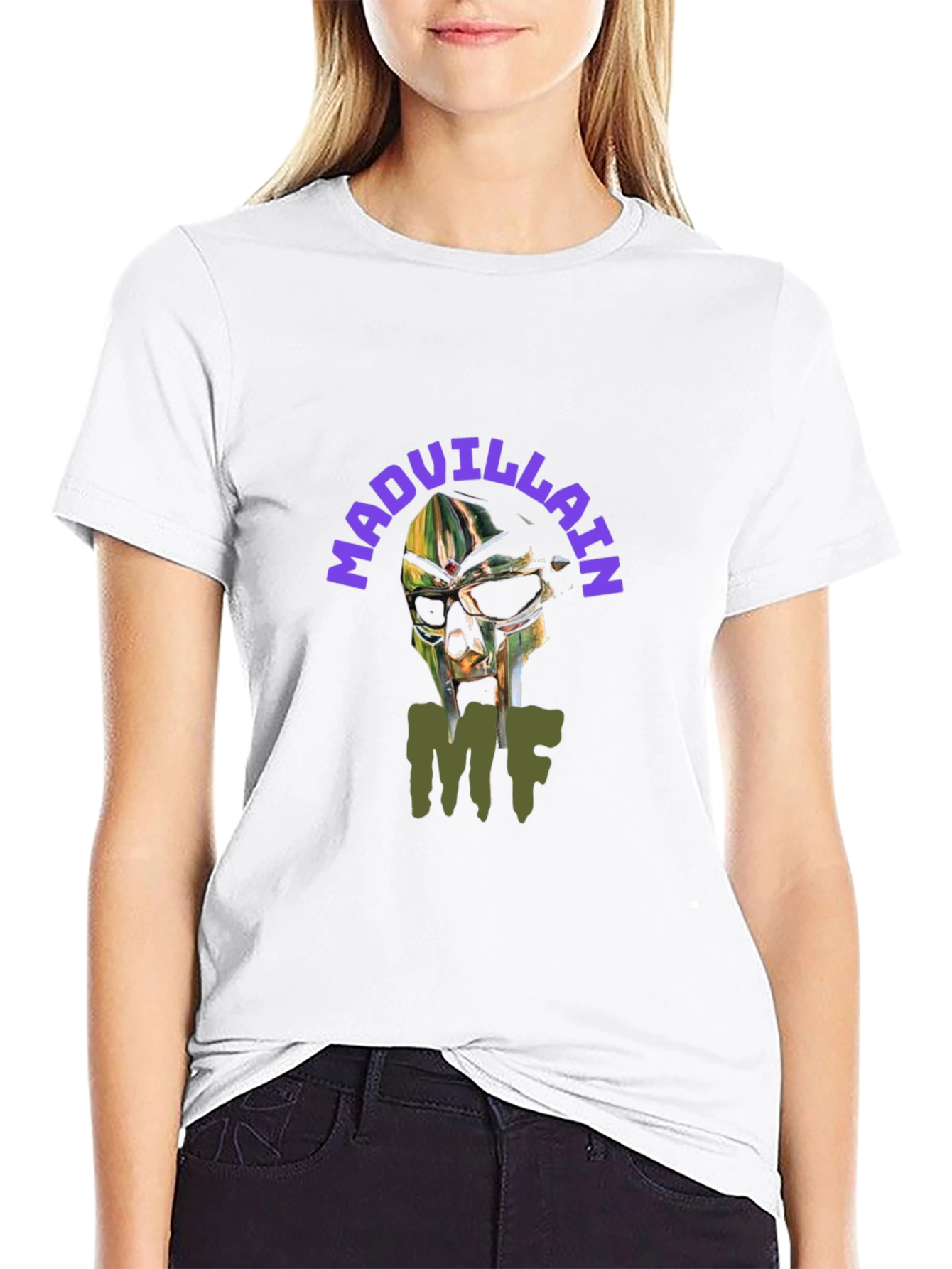 MadVillain MF Doom T-Shirt - Black Graphic Tee
