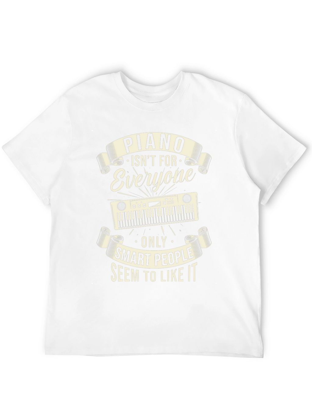 Piano Smart People T-Shirt
