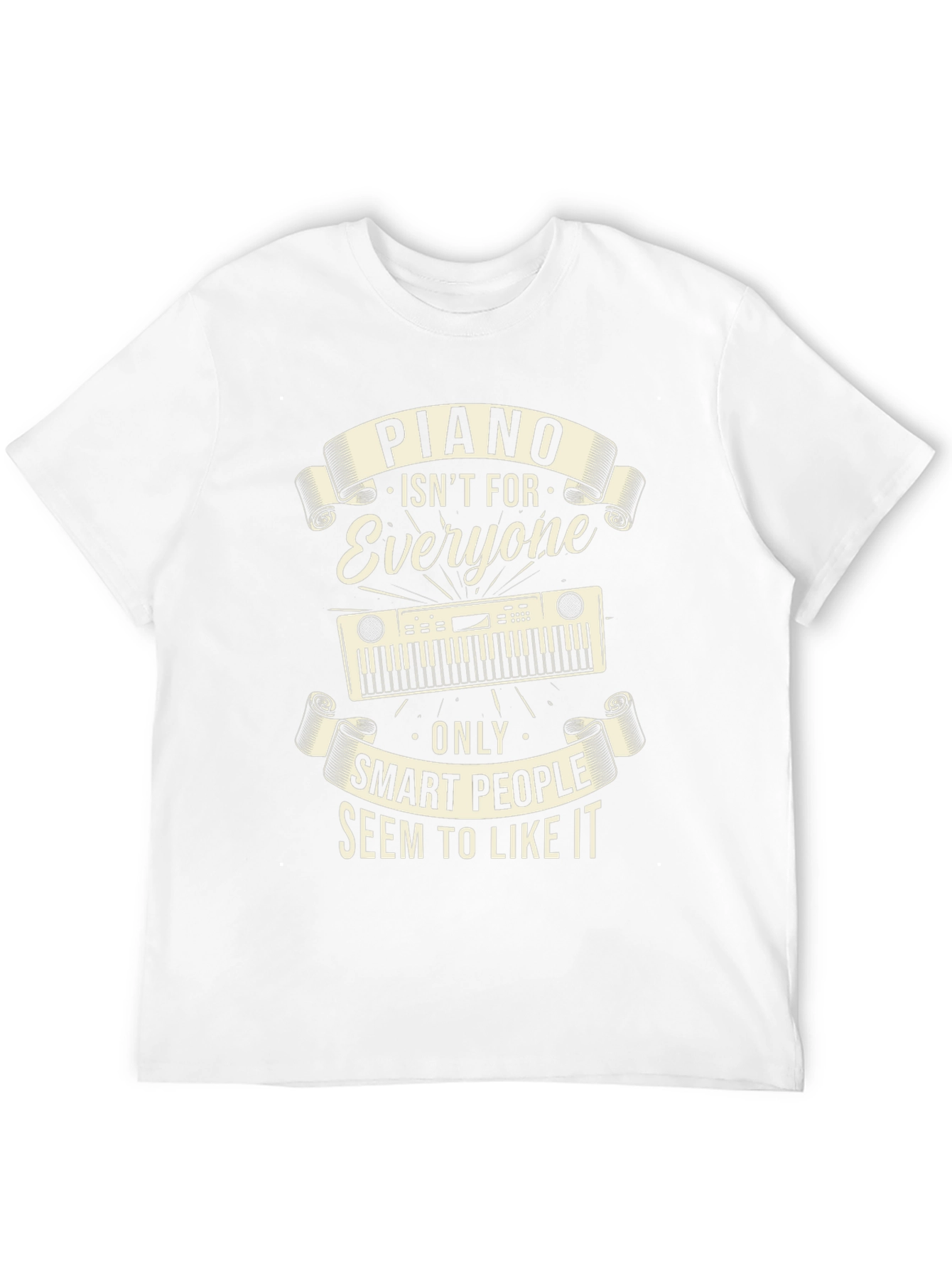 Piano Smart People T-Shirt