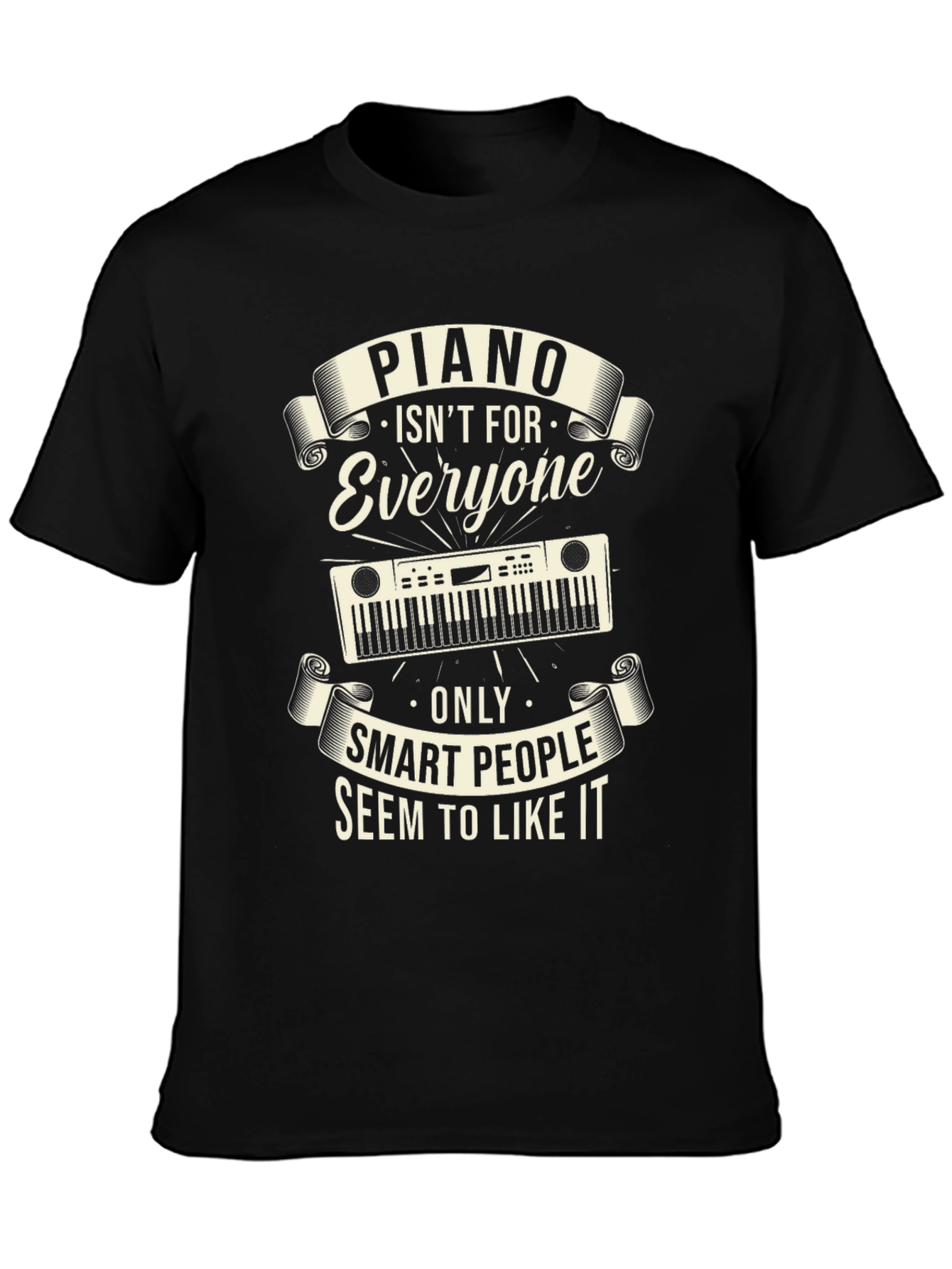 Piano Smart People T-Shirt