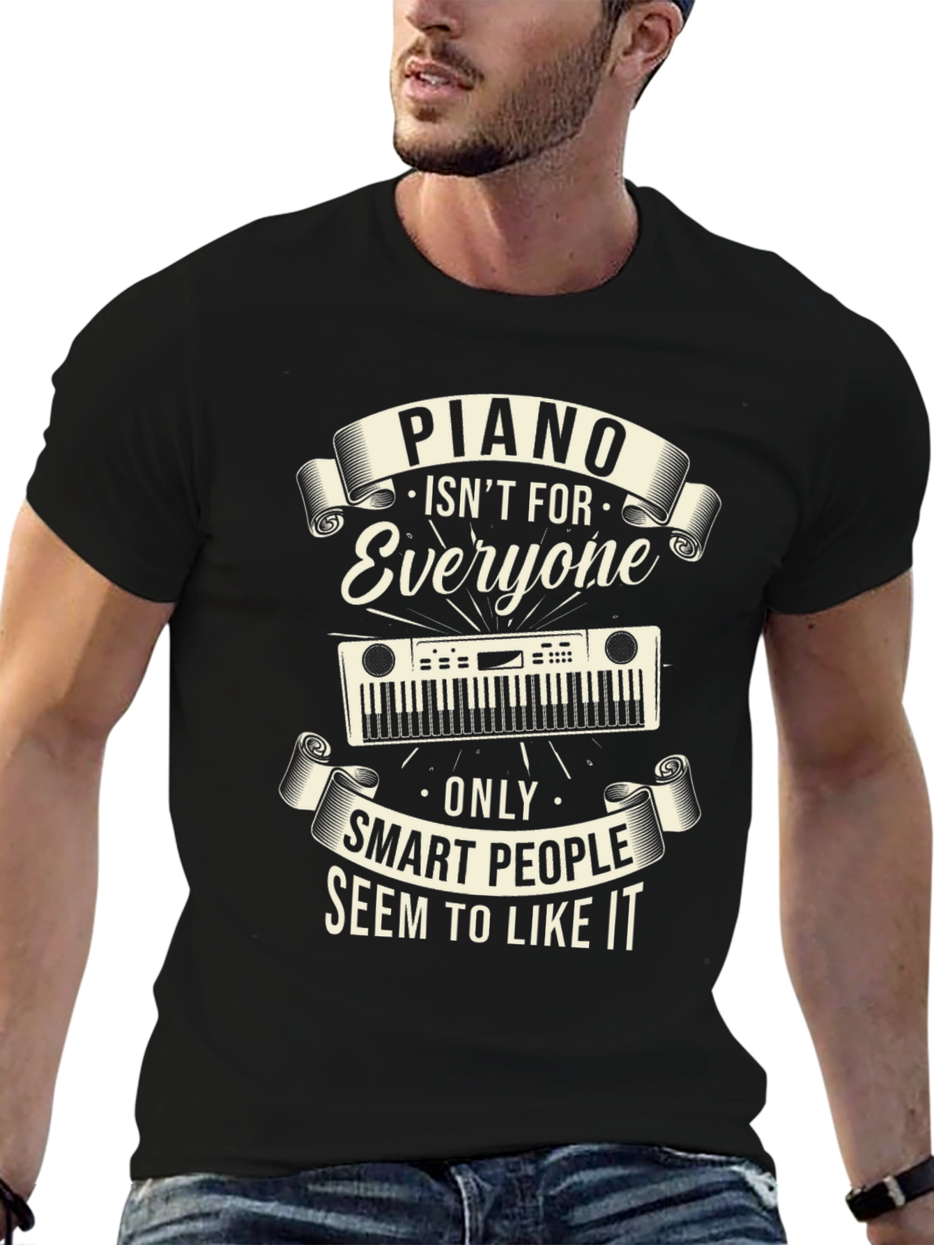 Piano Smart People T-Shirt