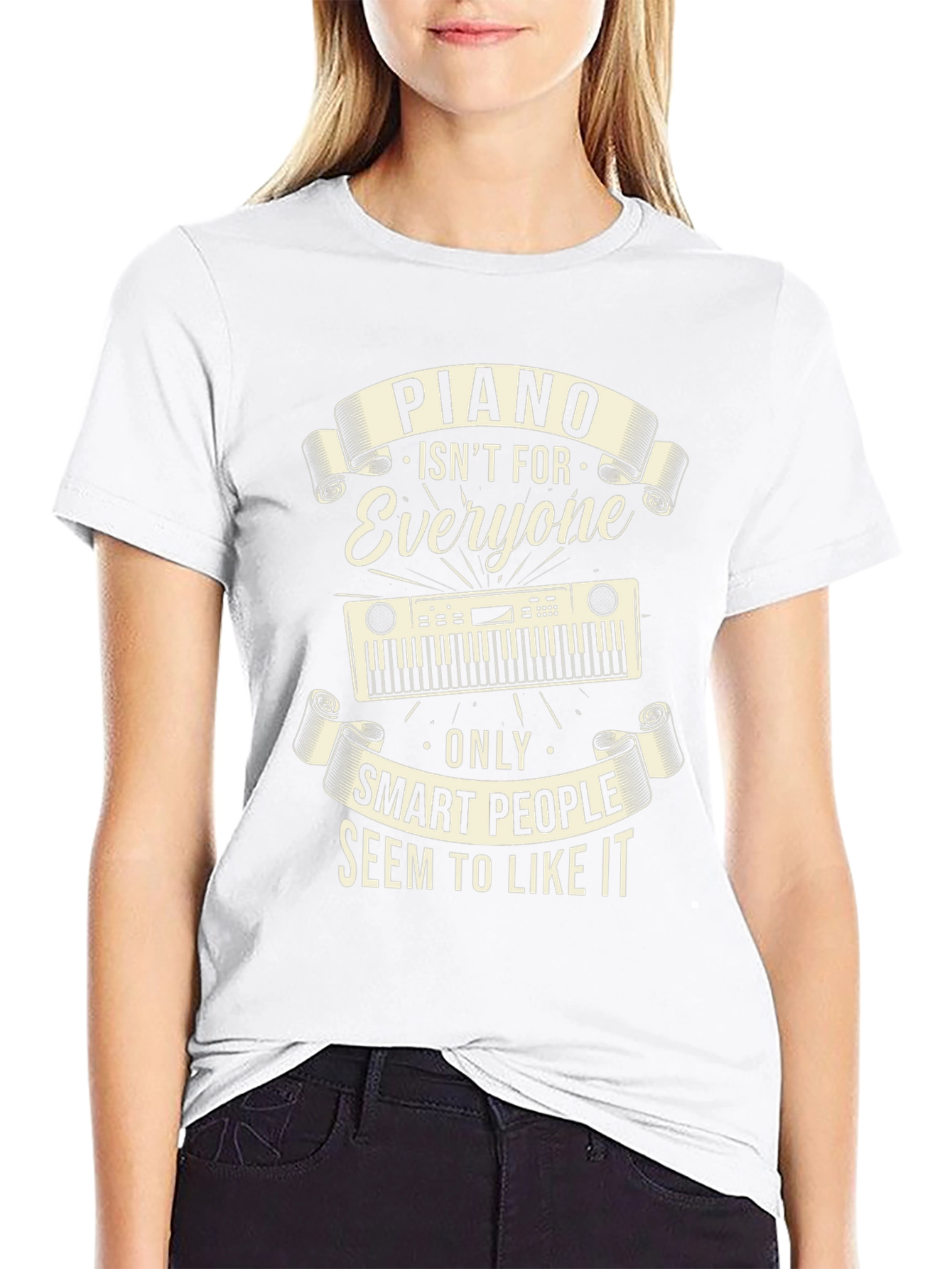 Piano Smart People T-Shirt