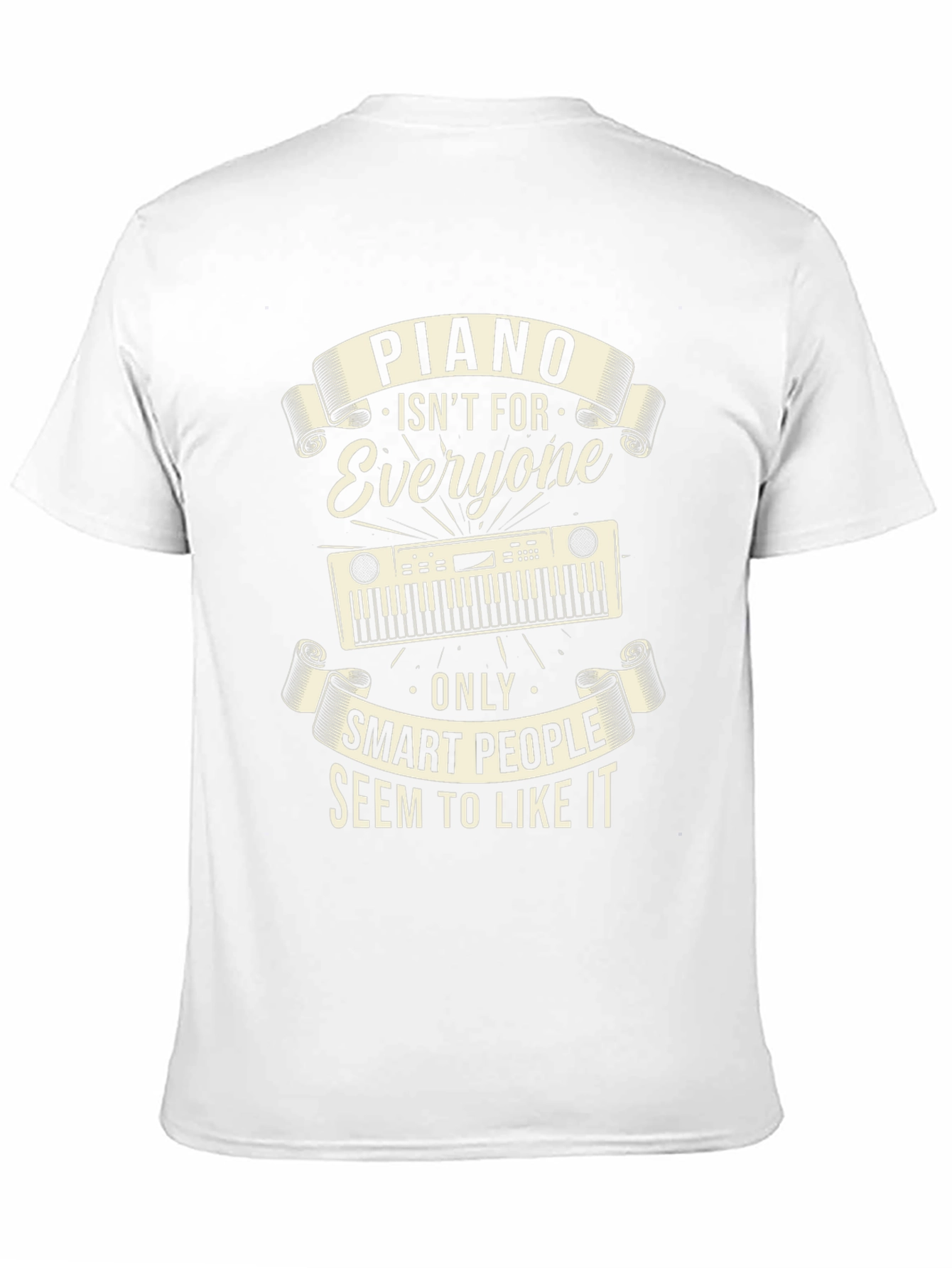 Piano Smart People T-Shirt