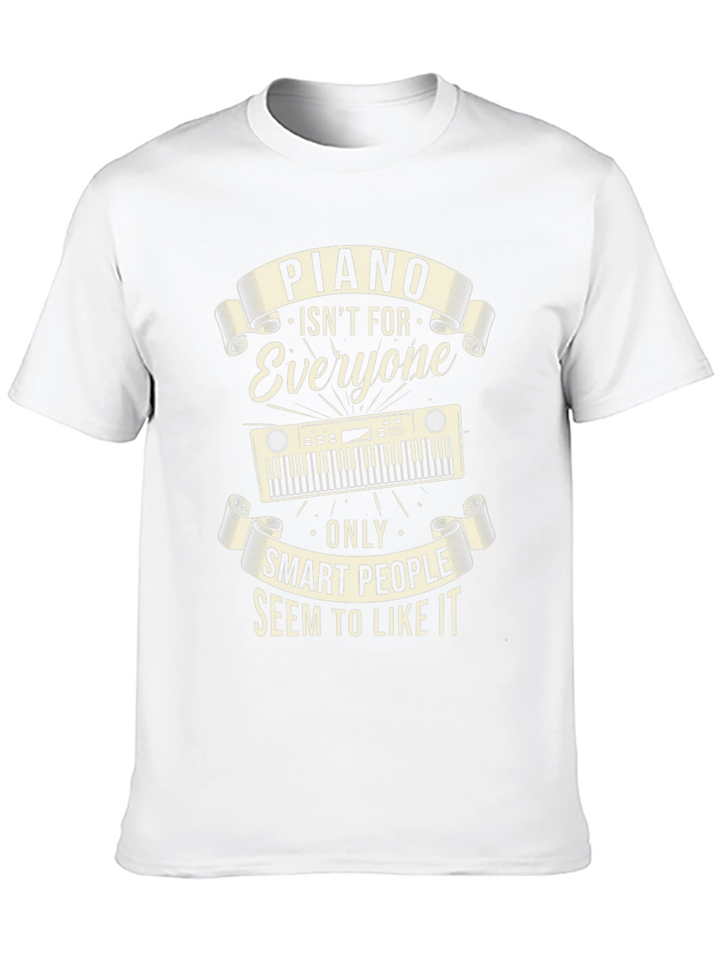 Piano Smart People T-Shirt