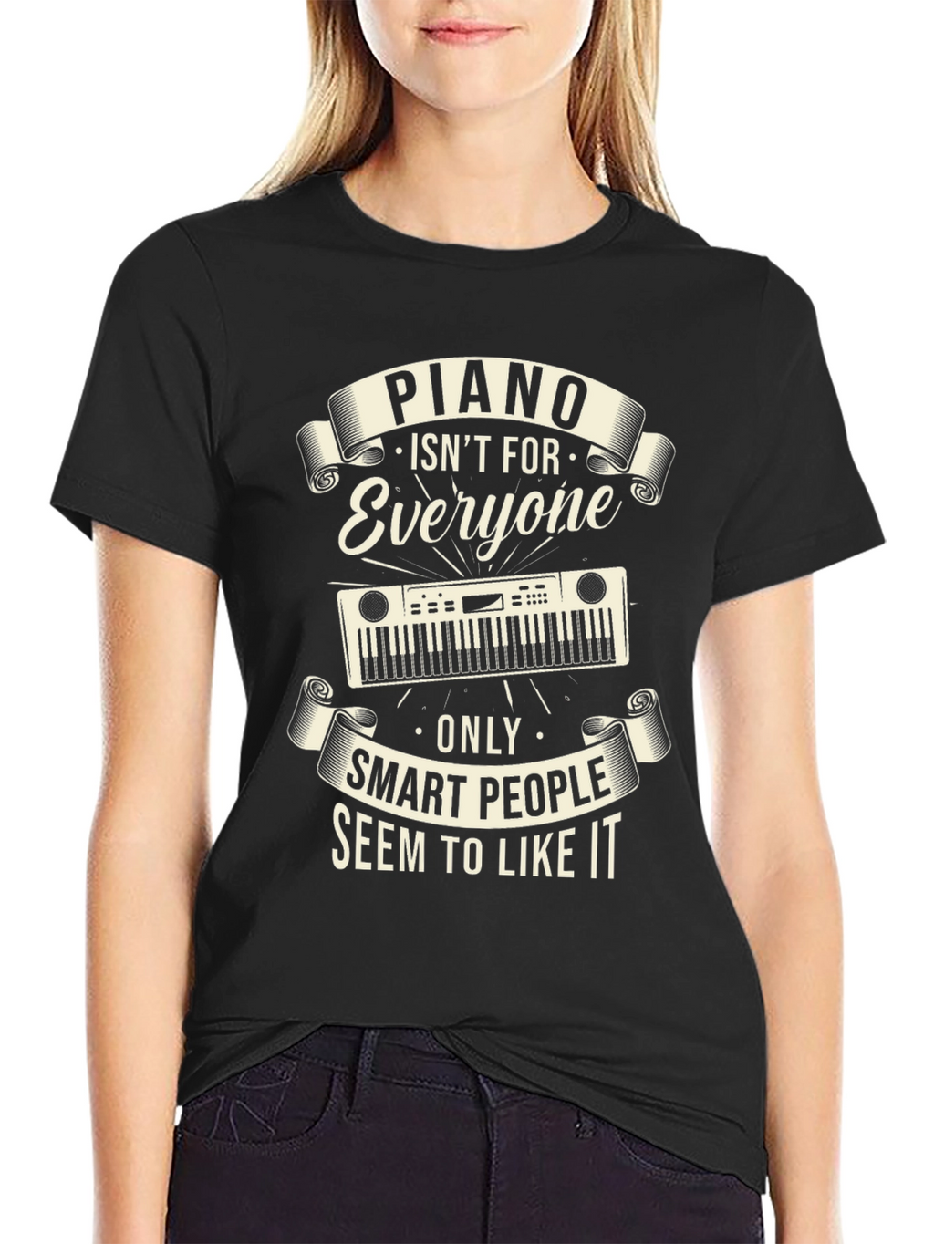 Piano Smart People T-Shirt